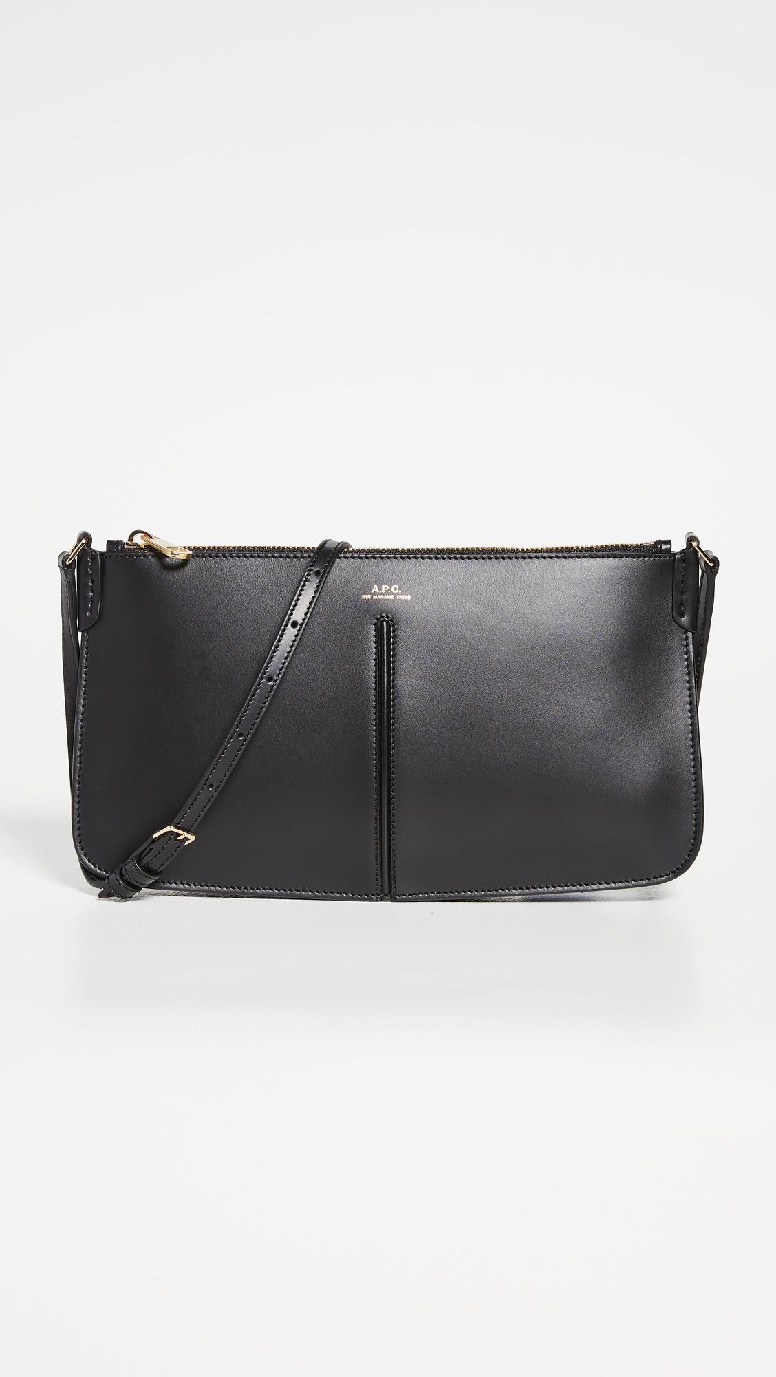 A.P.C. Sac Betty Baguette Bag in Black Lyst