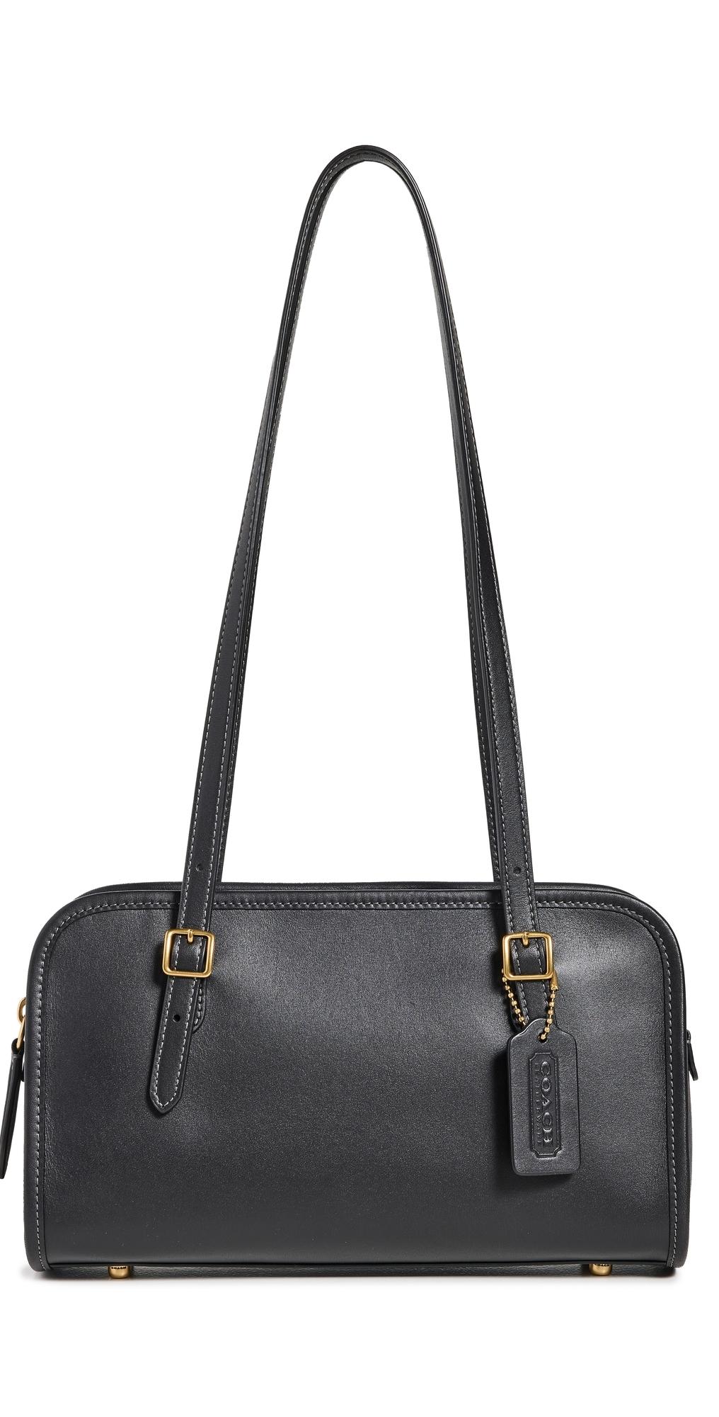 COACH Swing Zip Bag in Black Lyst