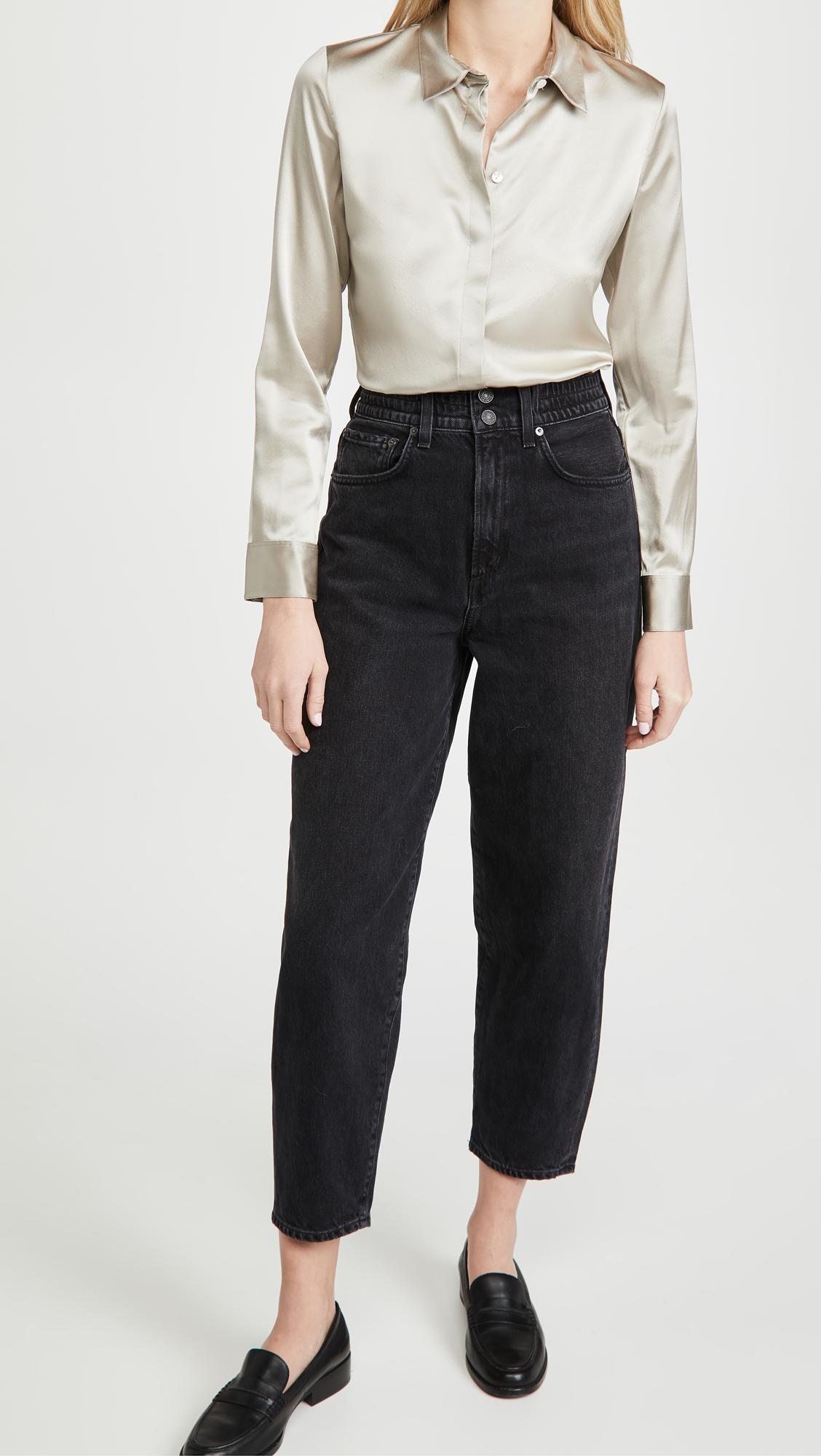 Theory Silk Classic Fitted Shirt in 