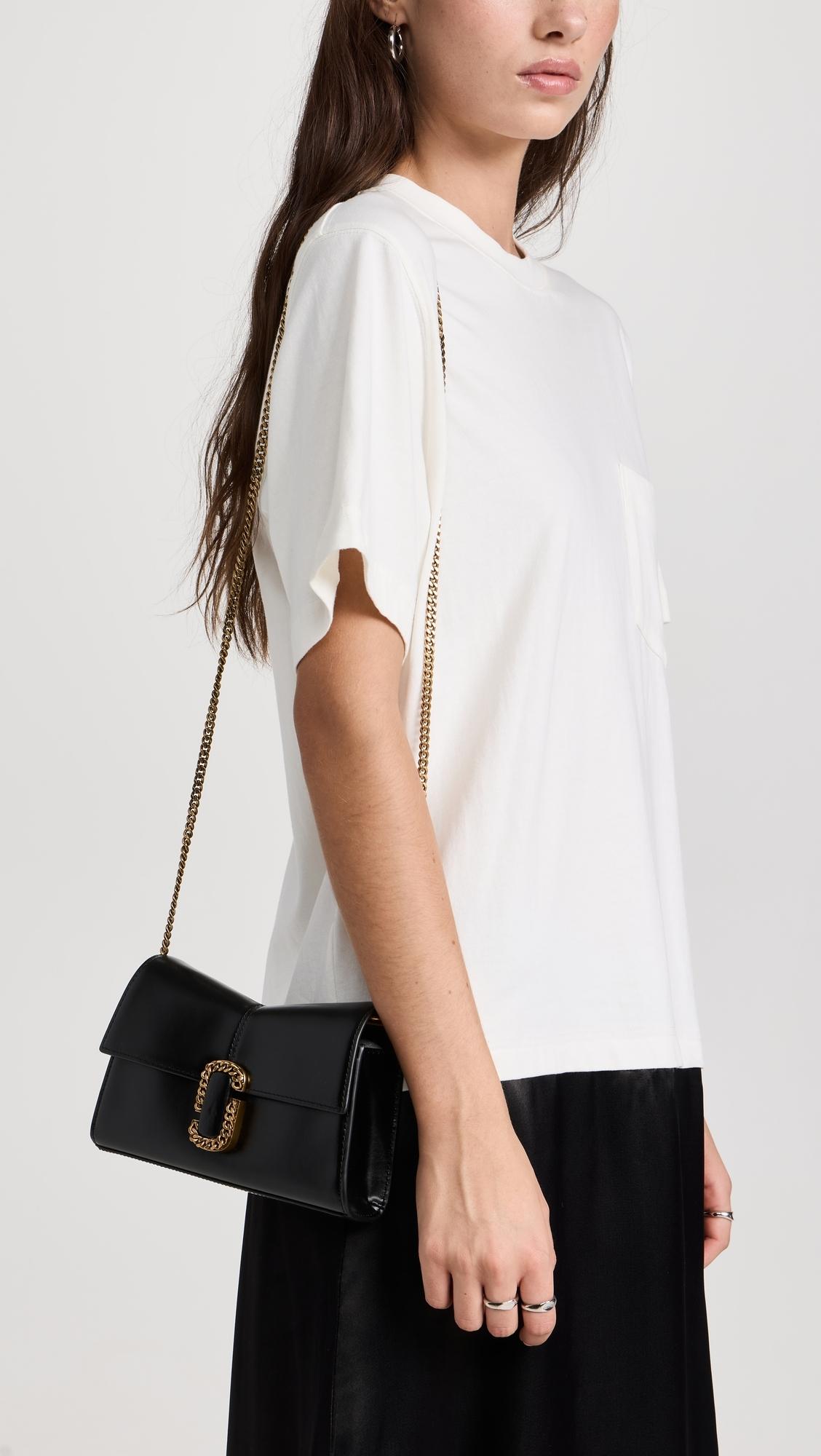 Marc Jacobs St. Marc Chain Wallet in Black Lyst