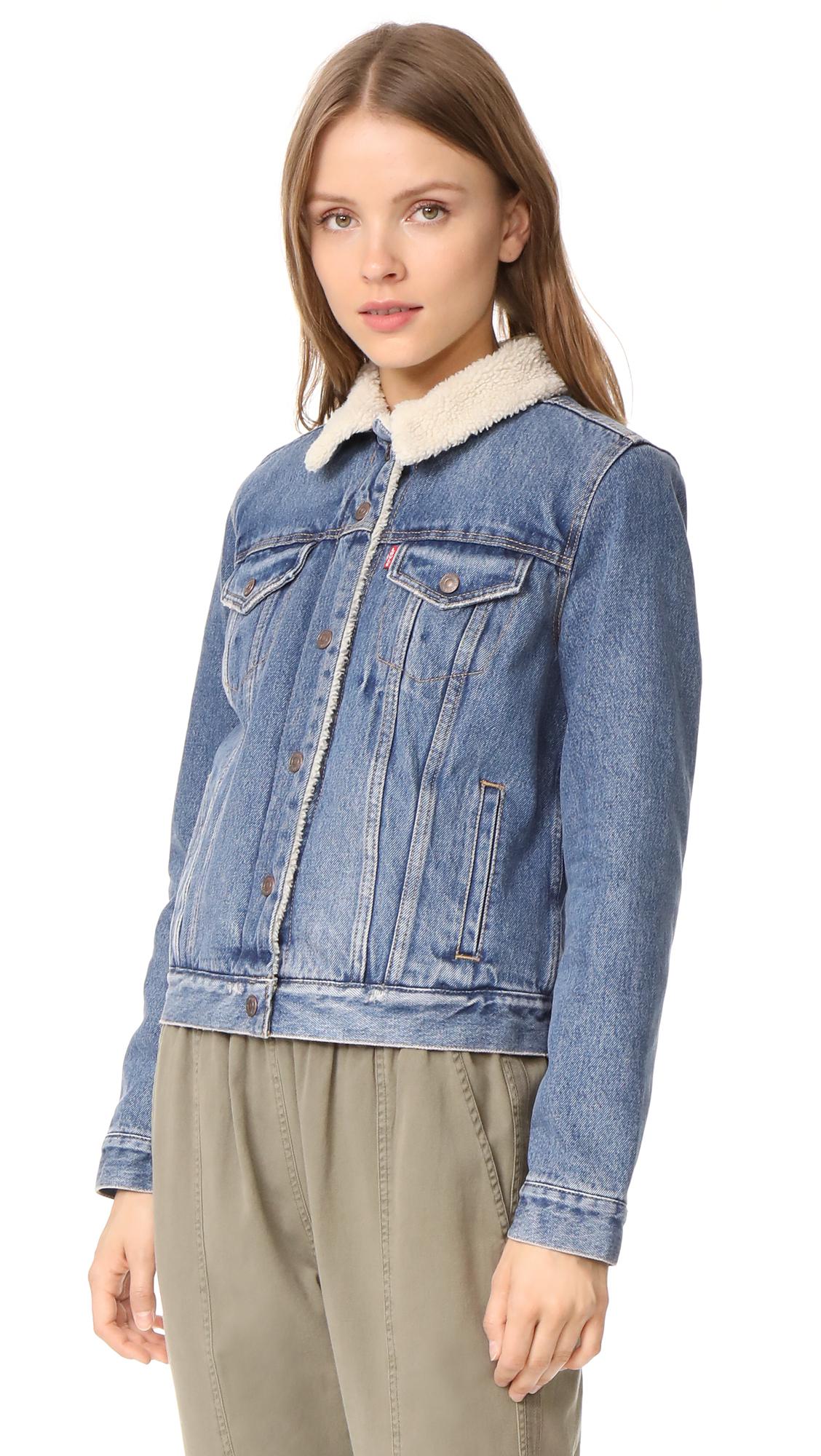 levi's original sherpa trucker jacket extremely lovable