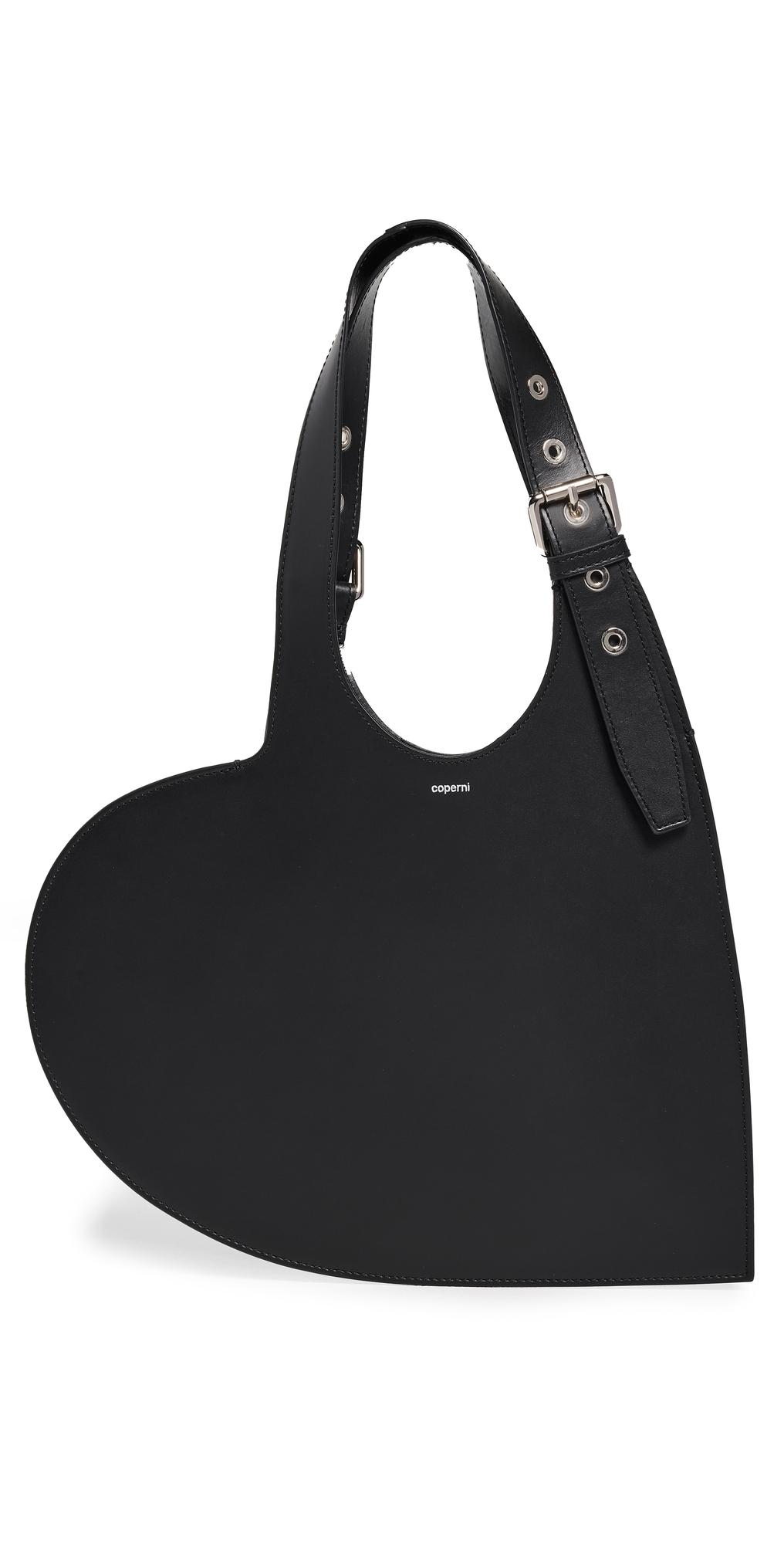 ショルダーバッグ・ポシェット Baby Heart Crossbody - Coperni - Leather - Black Coperni Mini Baby Heart Crossbody Bag | Black | FARFETCH