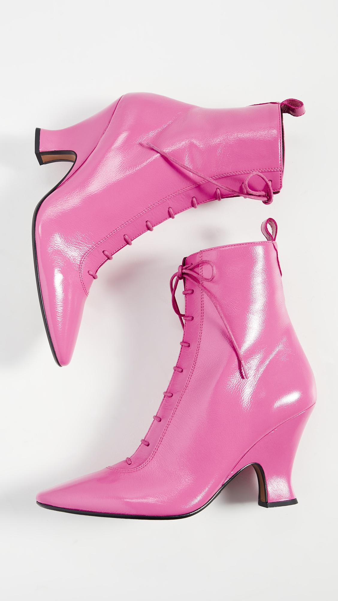 Marc Jacobs The Victorian Boots in Pink | Lyst