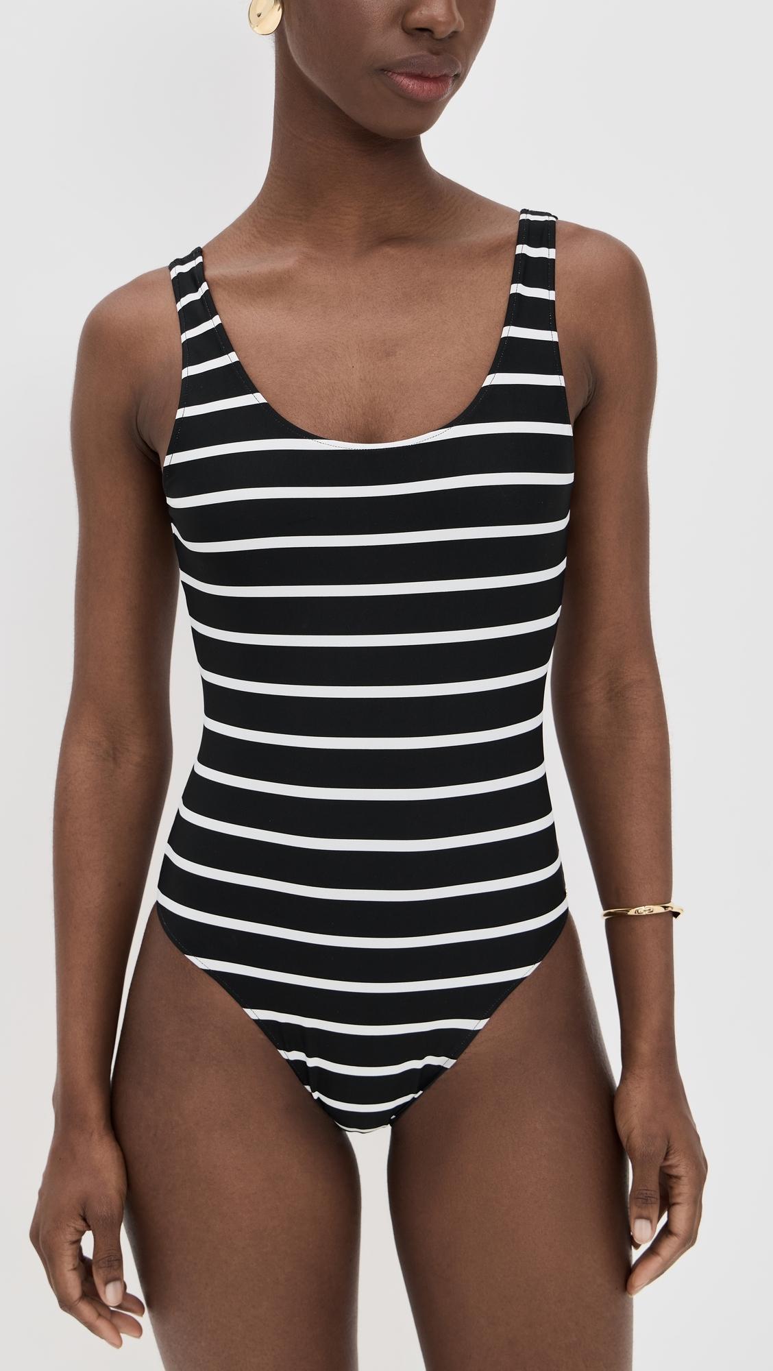 ワンピース水着 ANINE BING Woman Swimsuit Black A1111167 BLK26 ANINE BING Vesta One Piece | Shopbop