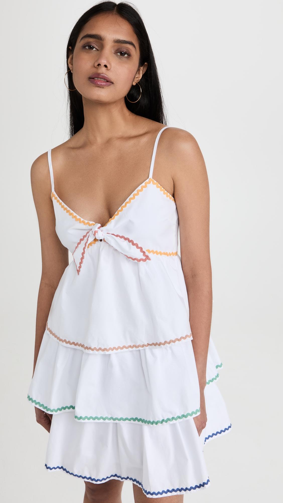 English factory hotsell colorblock midi dress