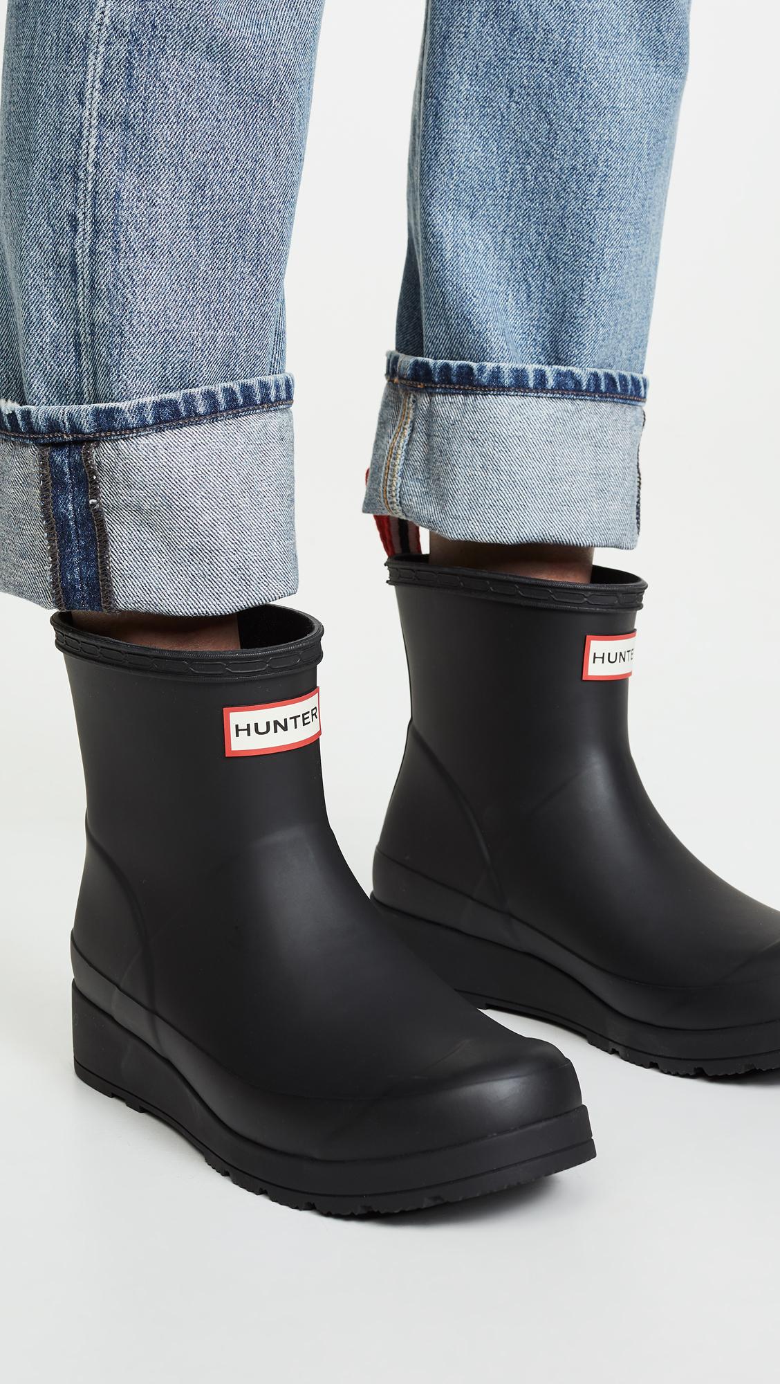 hunter short play boots