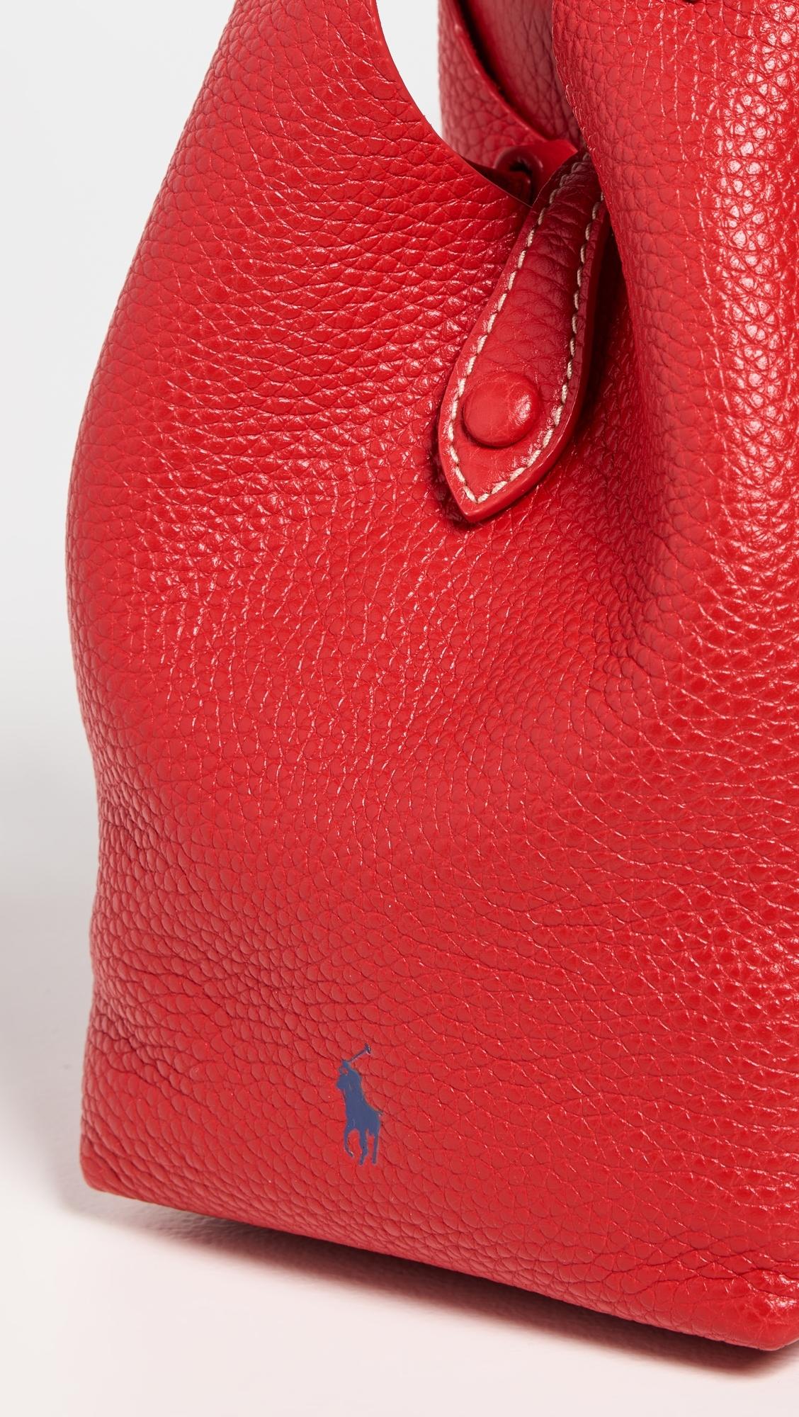 【Polo Ralph Lauren】ドラムペブルクロスボディバッグ Polo Ralph Lauren Shiny Drum Pebble Crossbody Bag | Shopbop