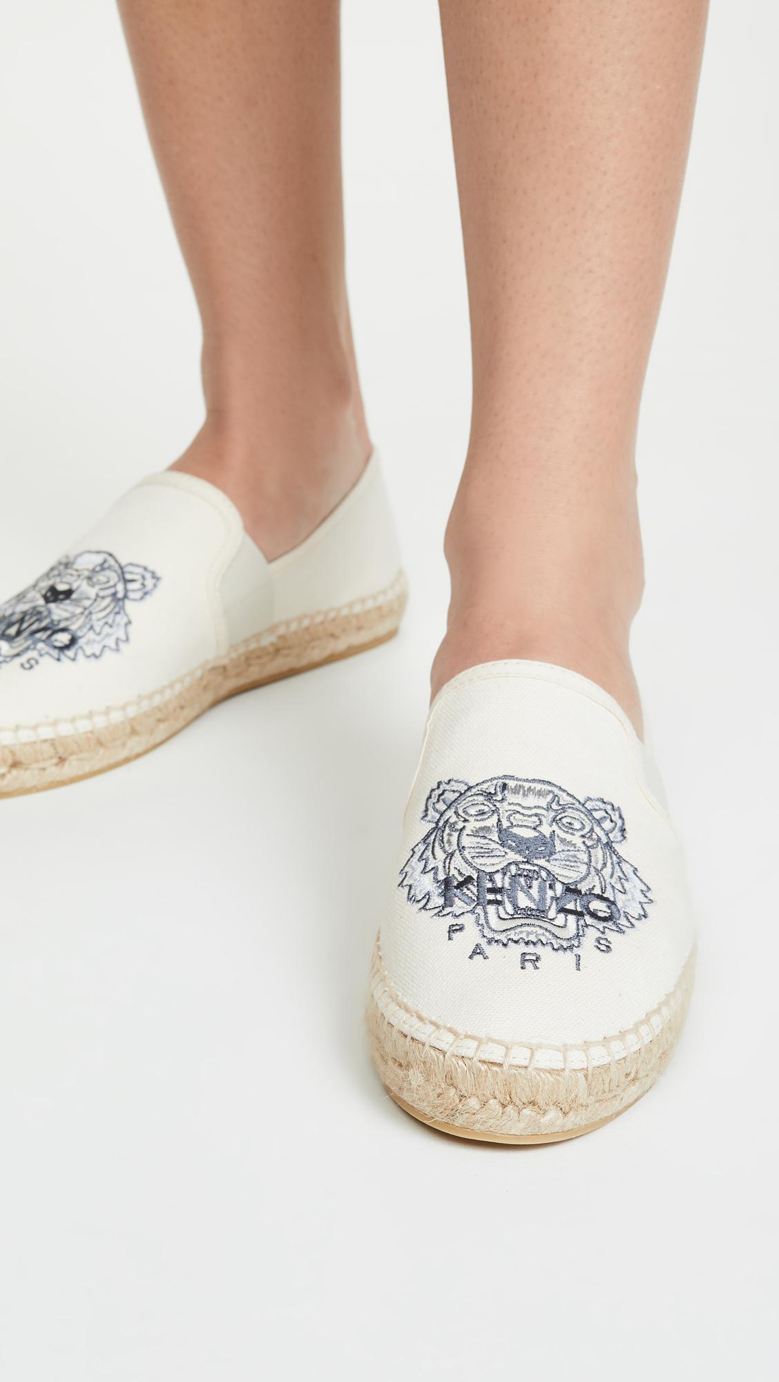 kenzo elastic espadrilles