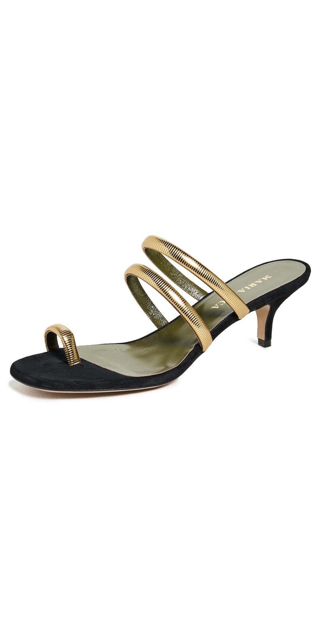 サンダル・ミュール MARIA LUCA Sandals Ivory Mennia Capri Sandal — MARIA LUCA