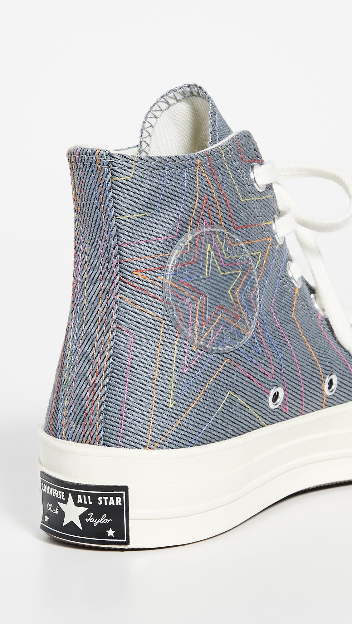 converse chuck 70 rainbow