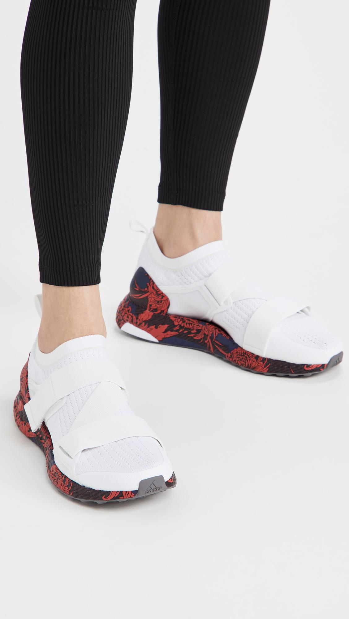 Adidas by Stella McCartney Ultraboost X Schoenen - Dames Adidas by Stella  McCartney - Cloud Wit/Tech Beige/Clay Rode - FX3937