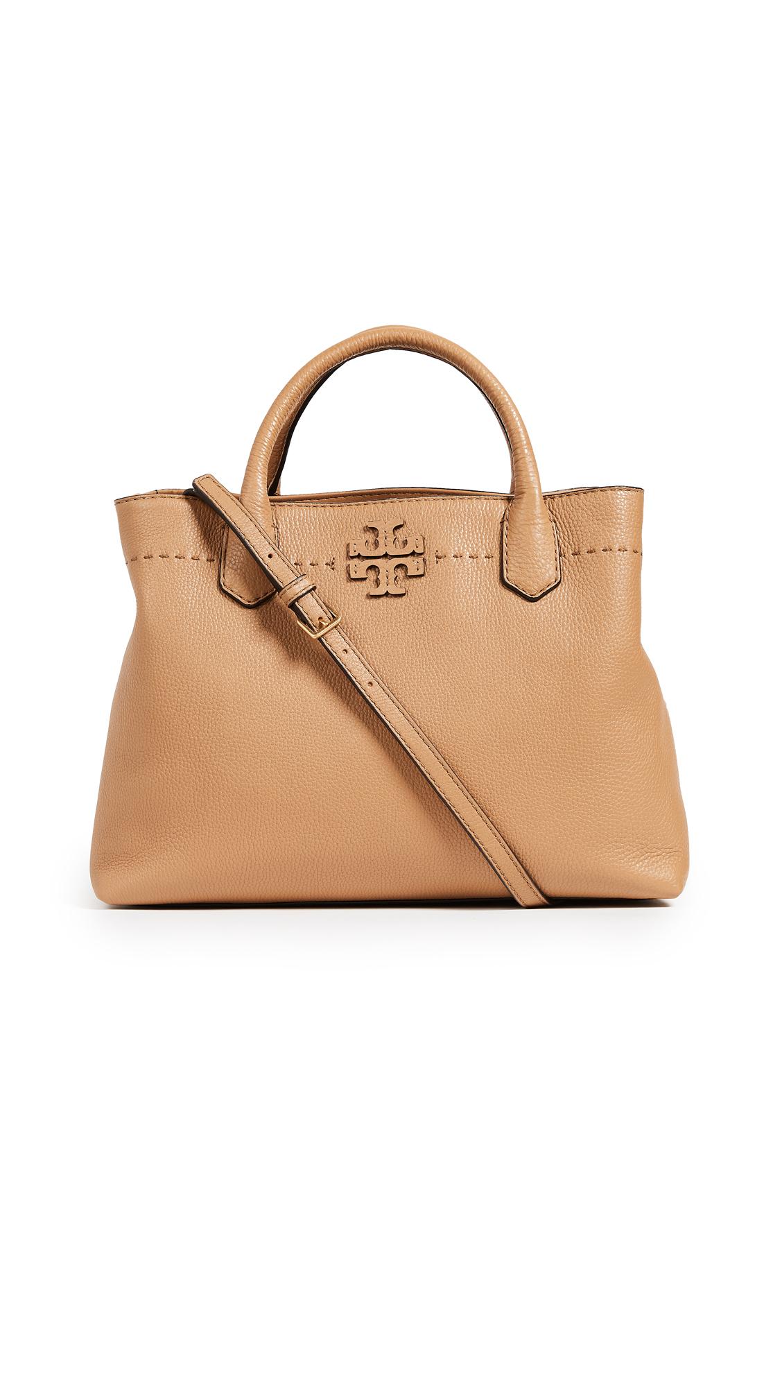 Tory Burch Mcgraw Triple Compartment Satchel | Lyst