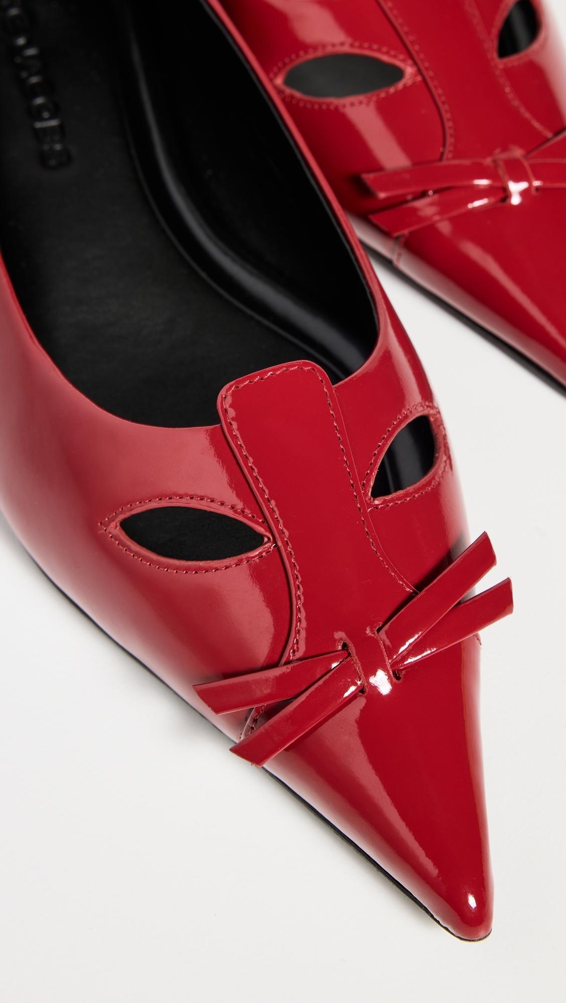 フラットシューズ The Kat Ballerinas - Marc Jacobs - Leather - Red Marc Jacobs The Kat Ballerina Flats in Red | Lyst
