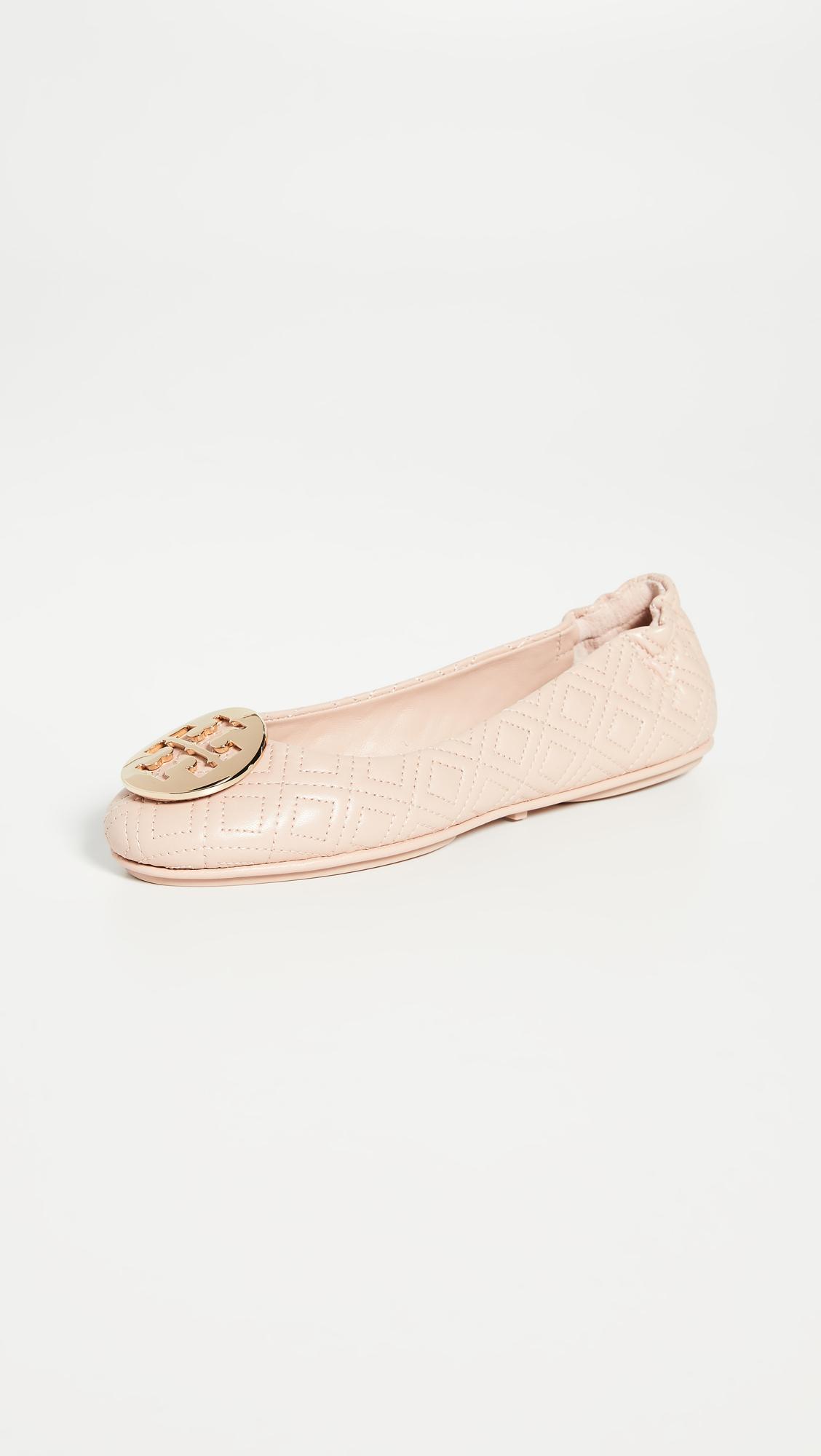 quilted minnie flat tory burch