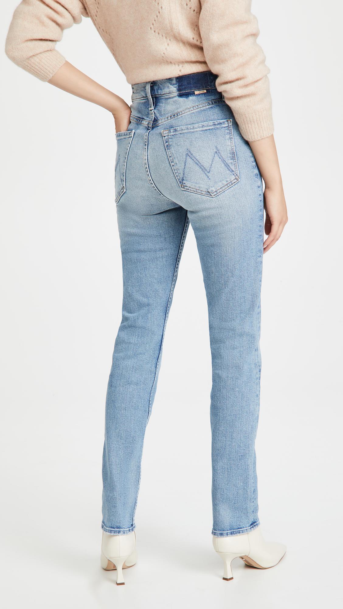 mother high waisted rider skimp