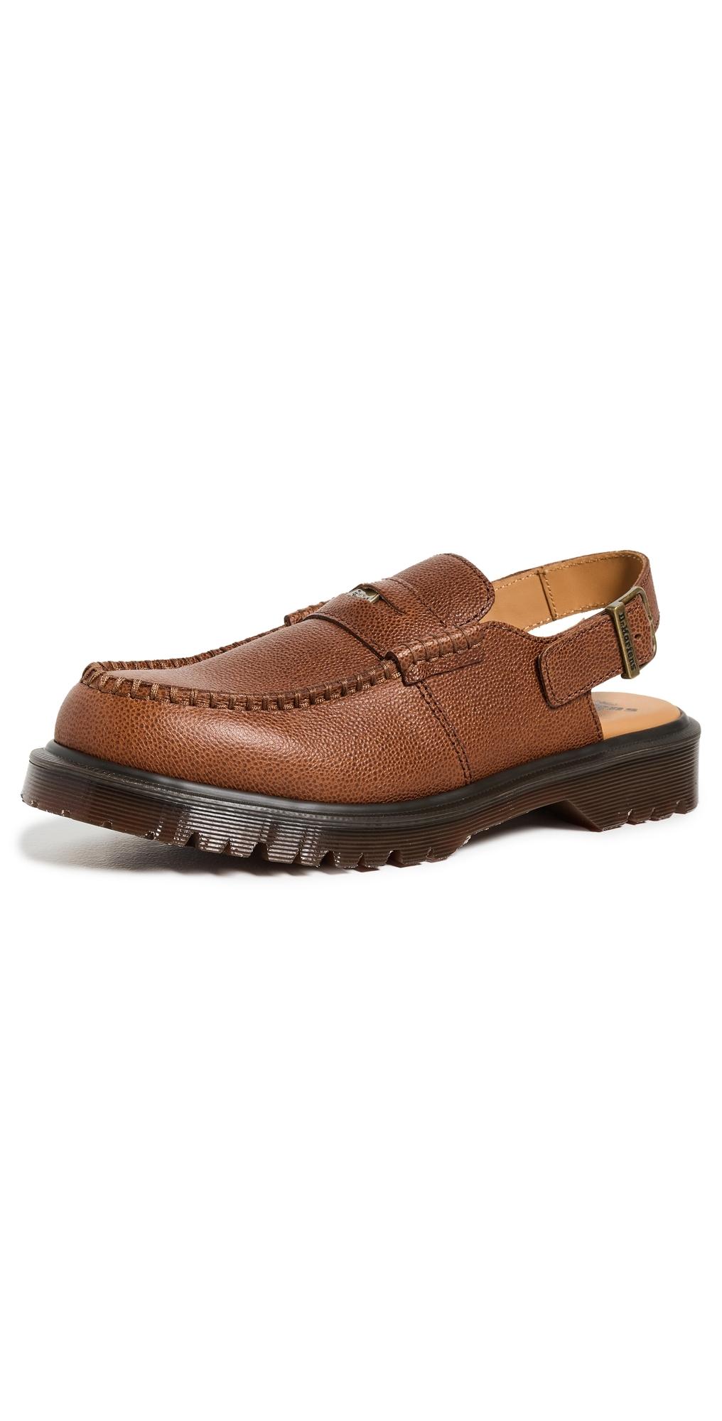 Dr. Martens Penton Slingback Loafers in Brown | Lyst
