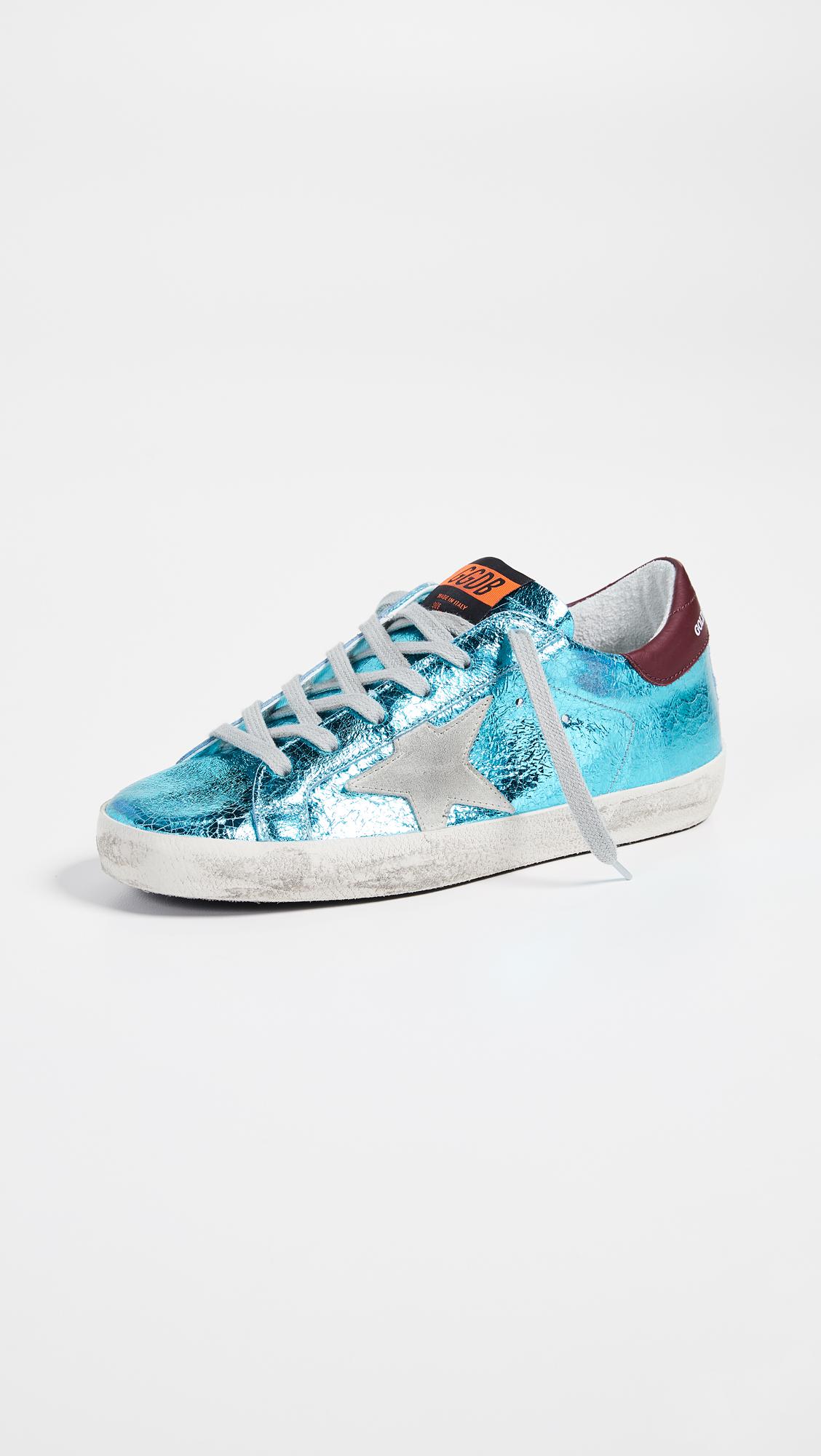 Golden goose deluxe brand superstar best sale metallic sneaker