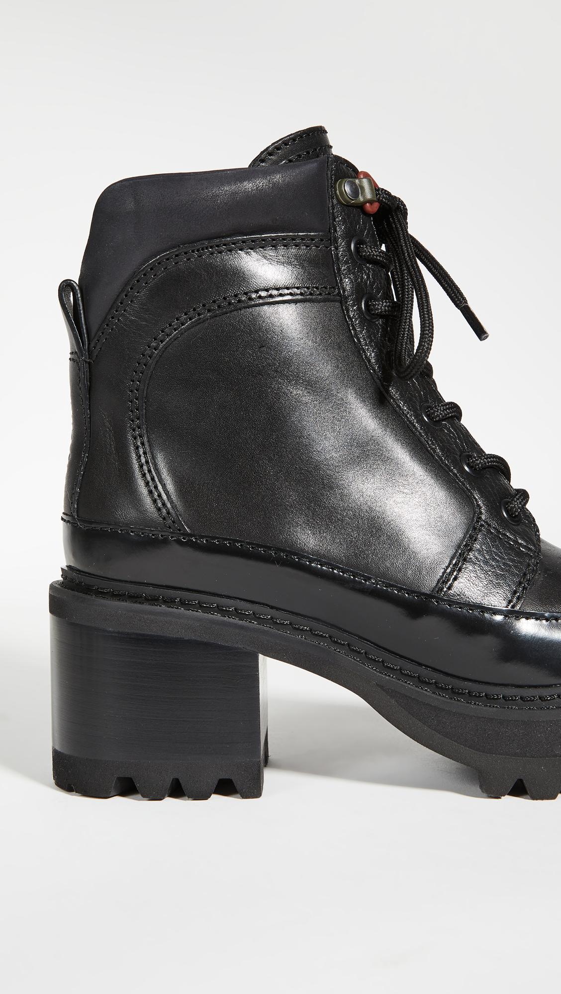 chloe combat boot