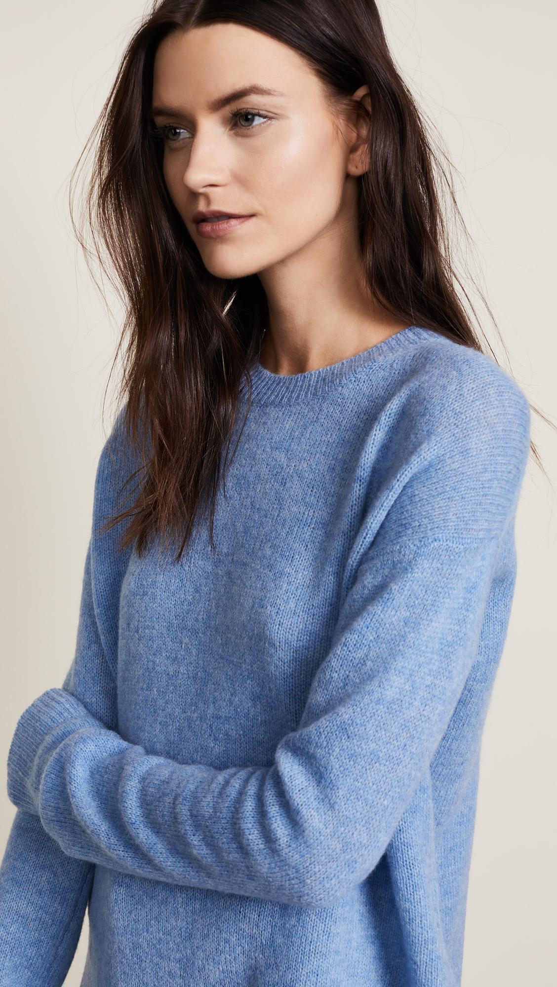 Acne Studios Deniz Wool Sweater in Blue | Lyst
