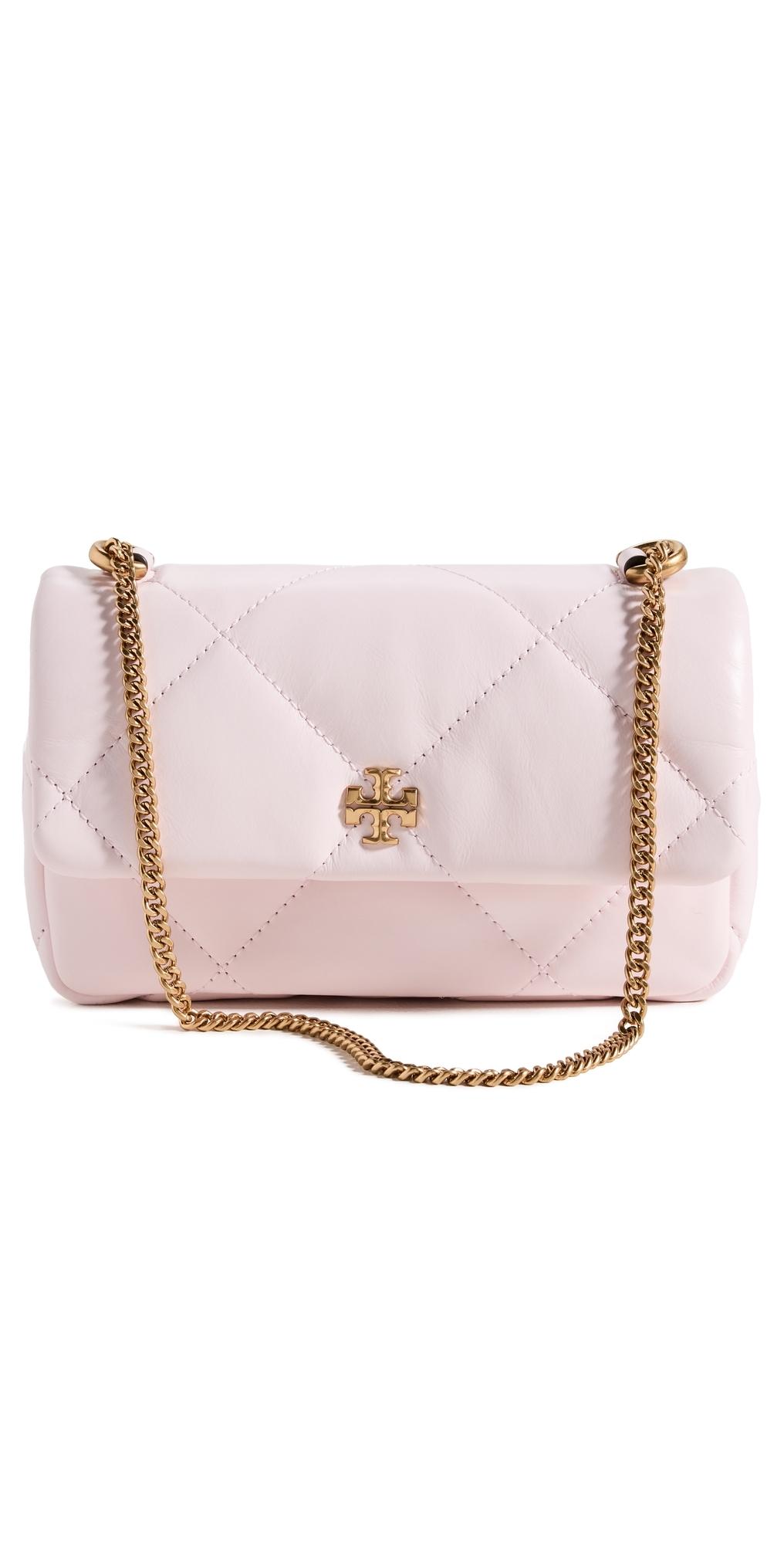 Tory Burch Mini Kira Diamond Quilted Flap in Pink Lyst