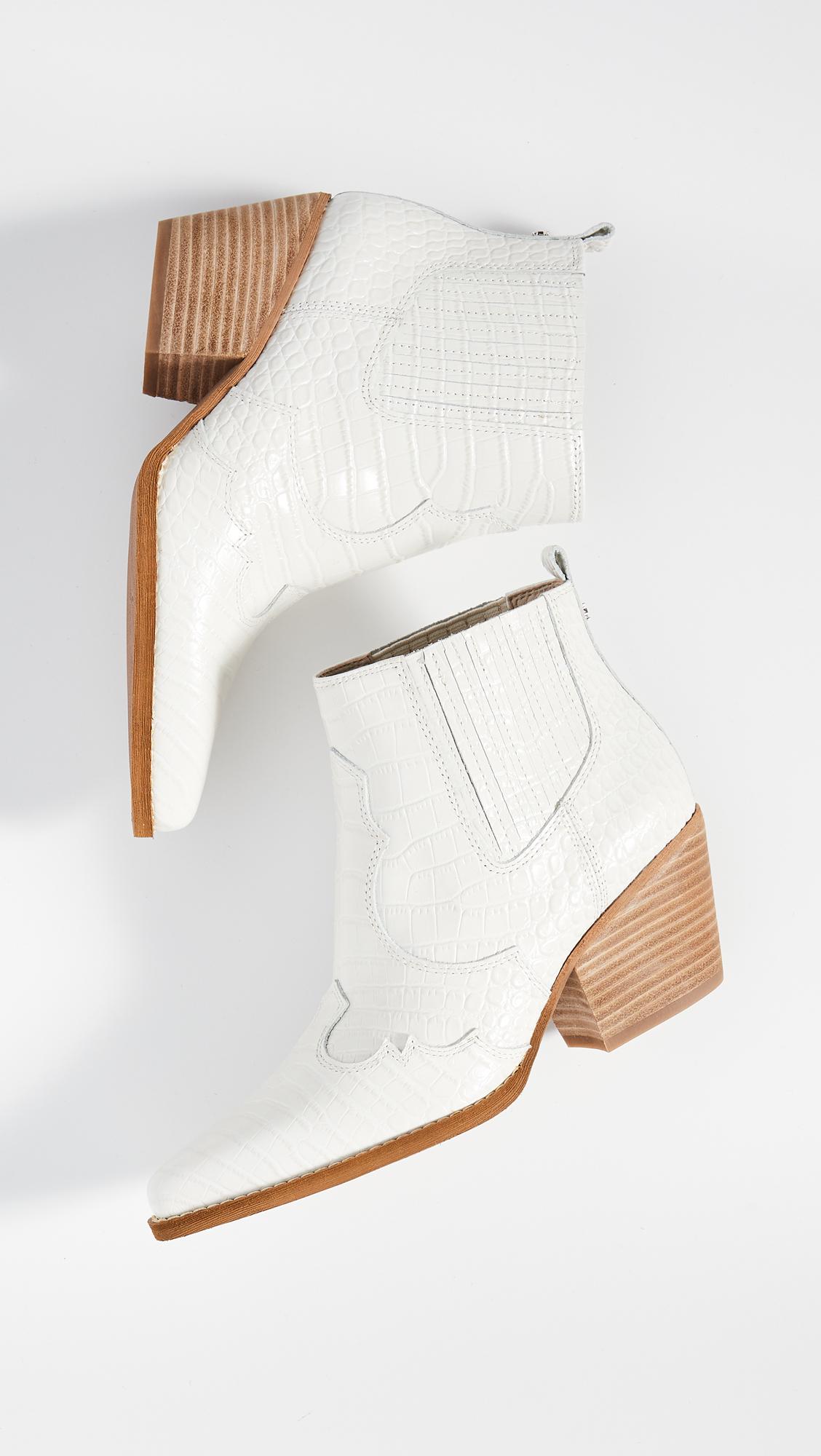 sam edelman winona bootie ivory croc