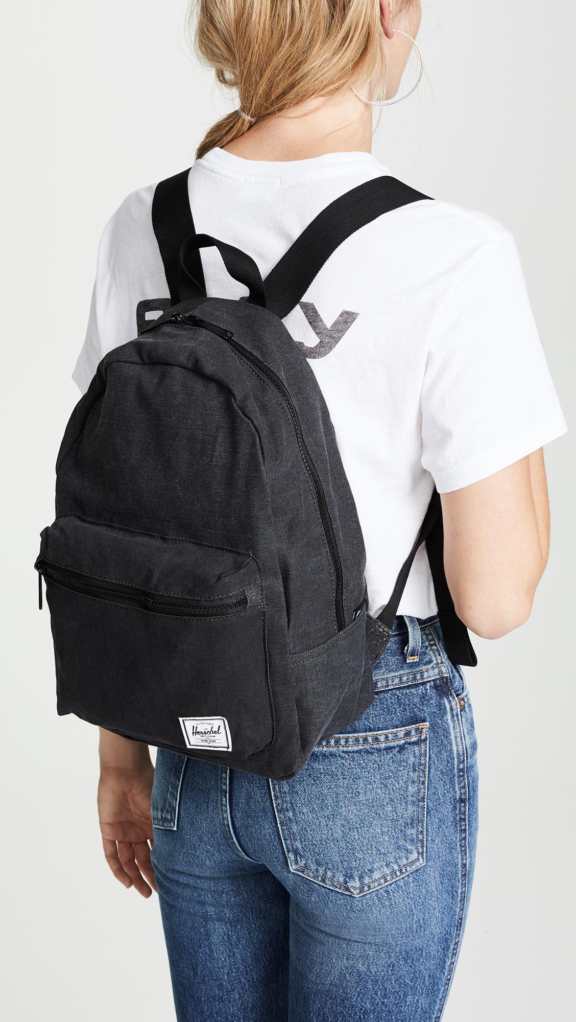 Herschel Supply Co. Cotton Casual Grove X-small Backpack in Black | Lyst