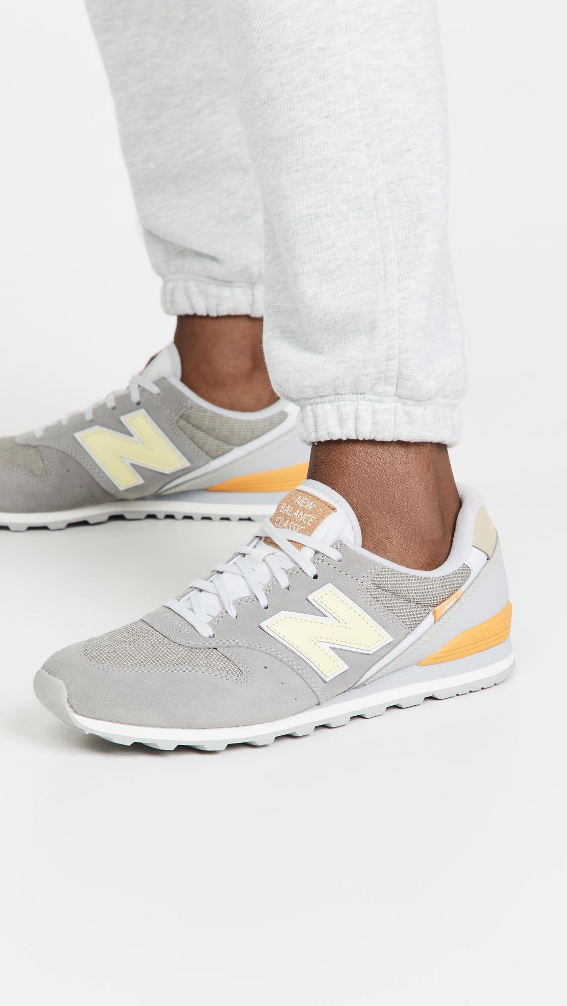 New Balance Leather 996 Classic Sneakers | Lyst