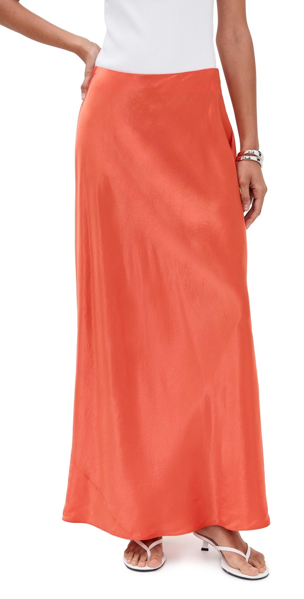 Designer Orange Satin Skirts for Women - Up to 79% off | Lyst