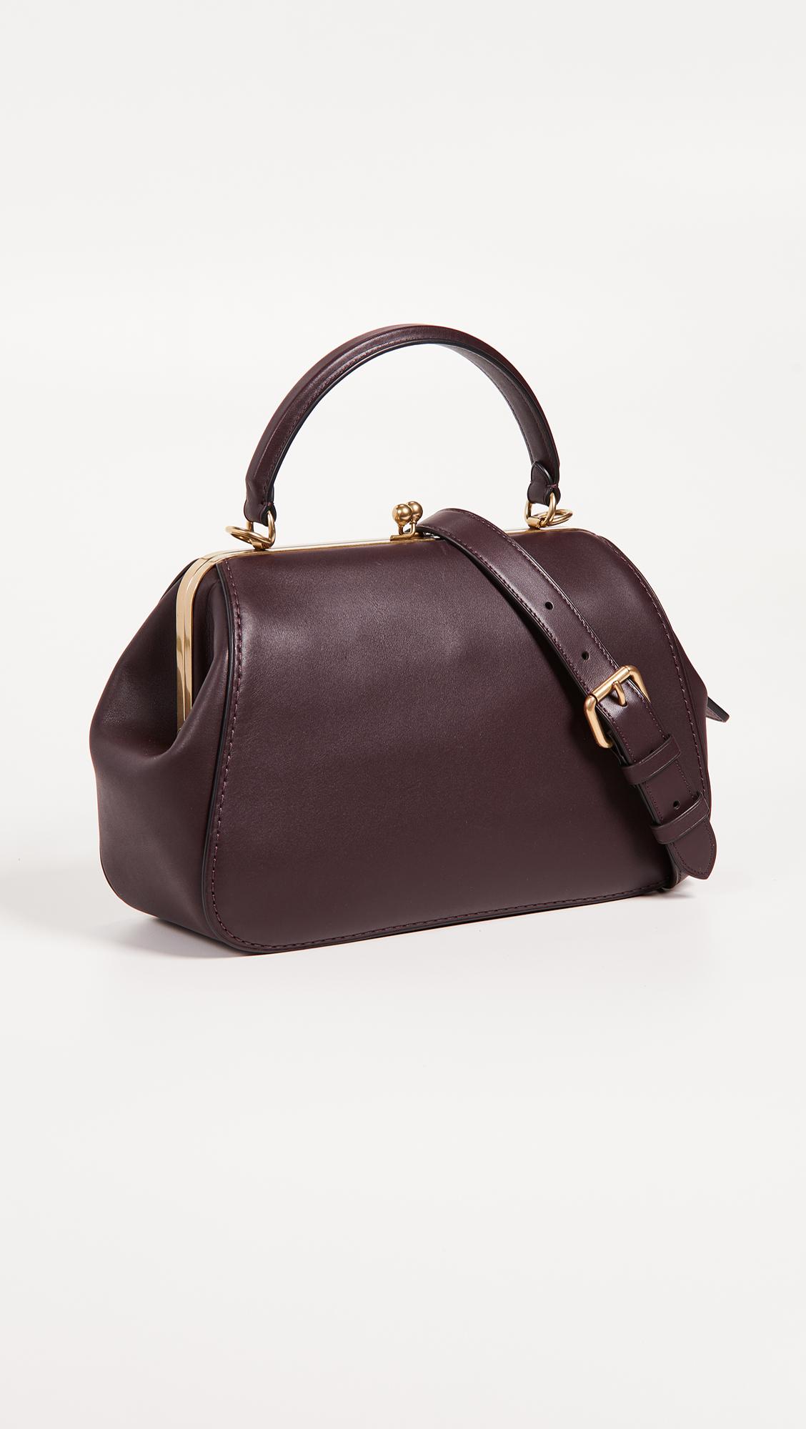 COACH Glovetanned Frame Bag Lyst