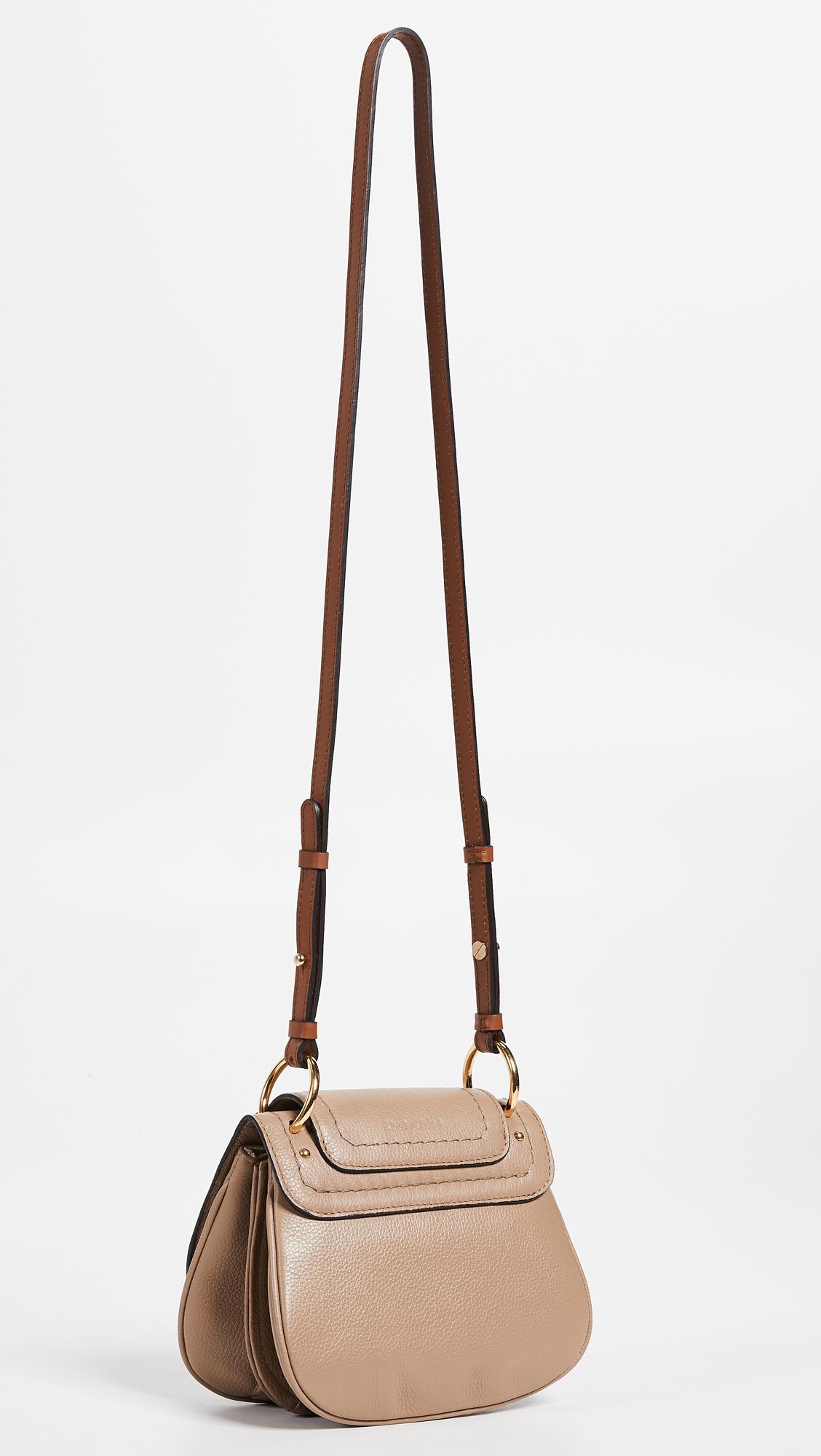 See By Chloé Susie Small Saddle Bag in Natural | Lyst