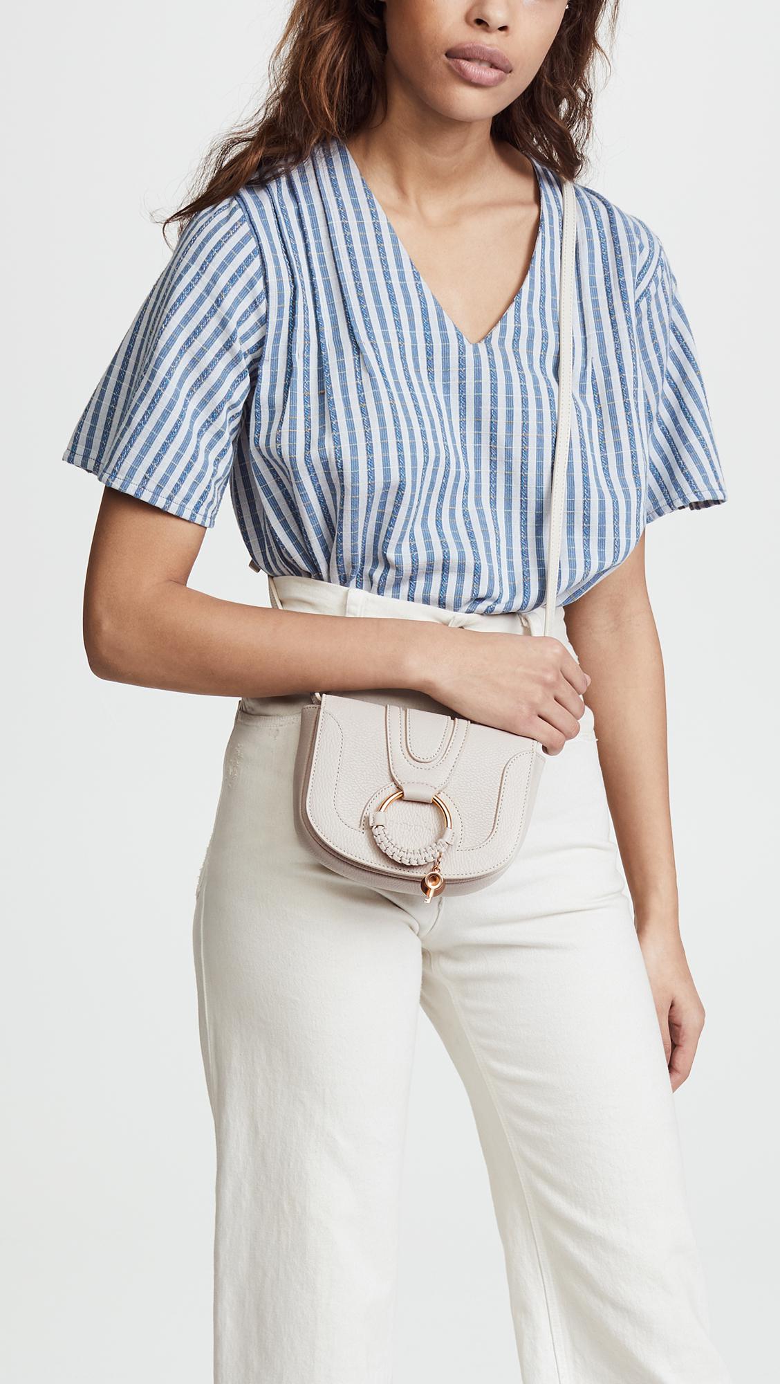 see by chloe hana medium saddle bag