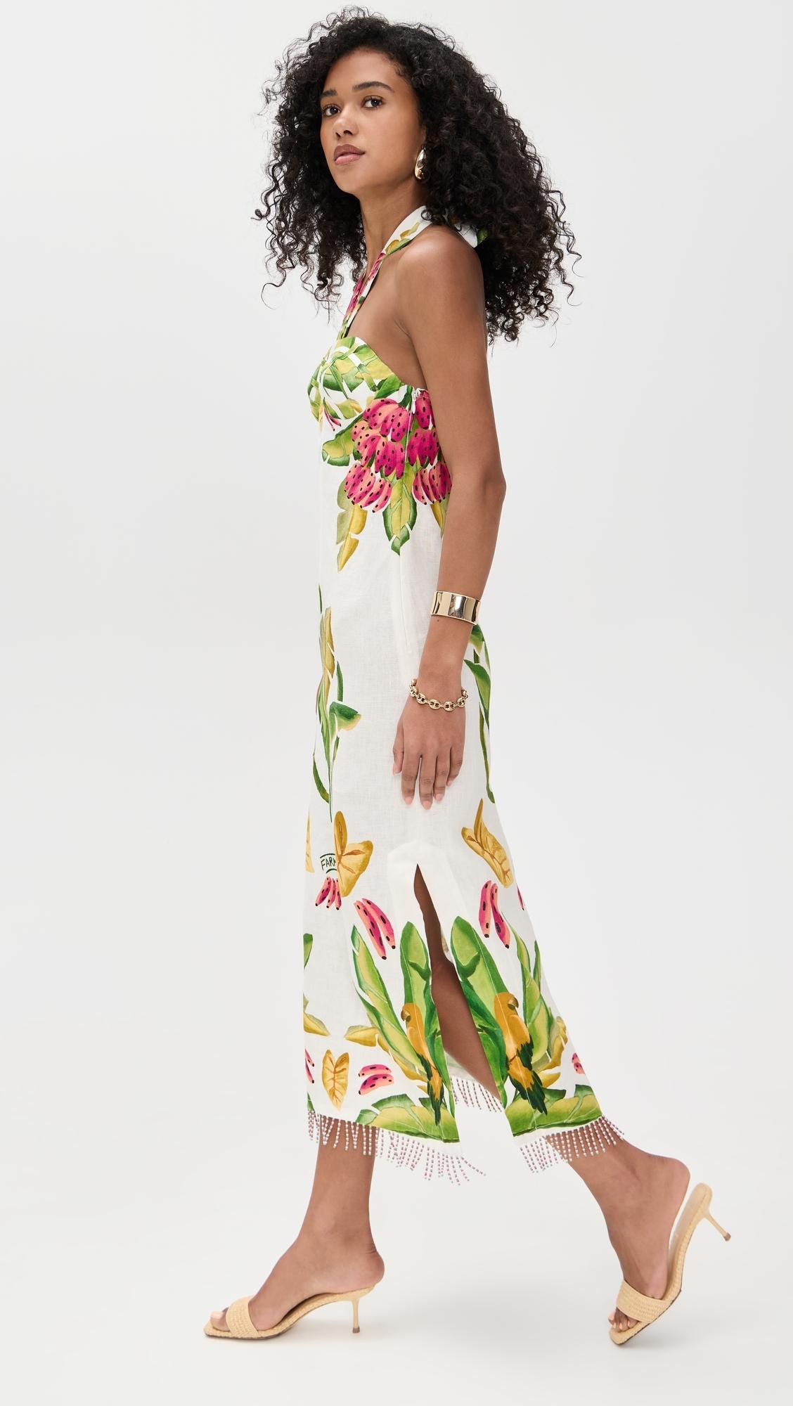 white christmas dresses Vintage 70's Ornate Floral Draped Satin Scarf Dress – Opal Pineapple