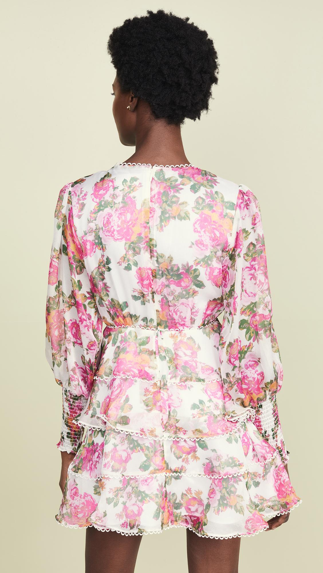 keepsake fallen mini dress