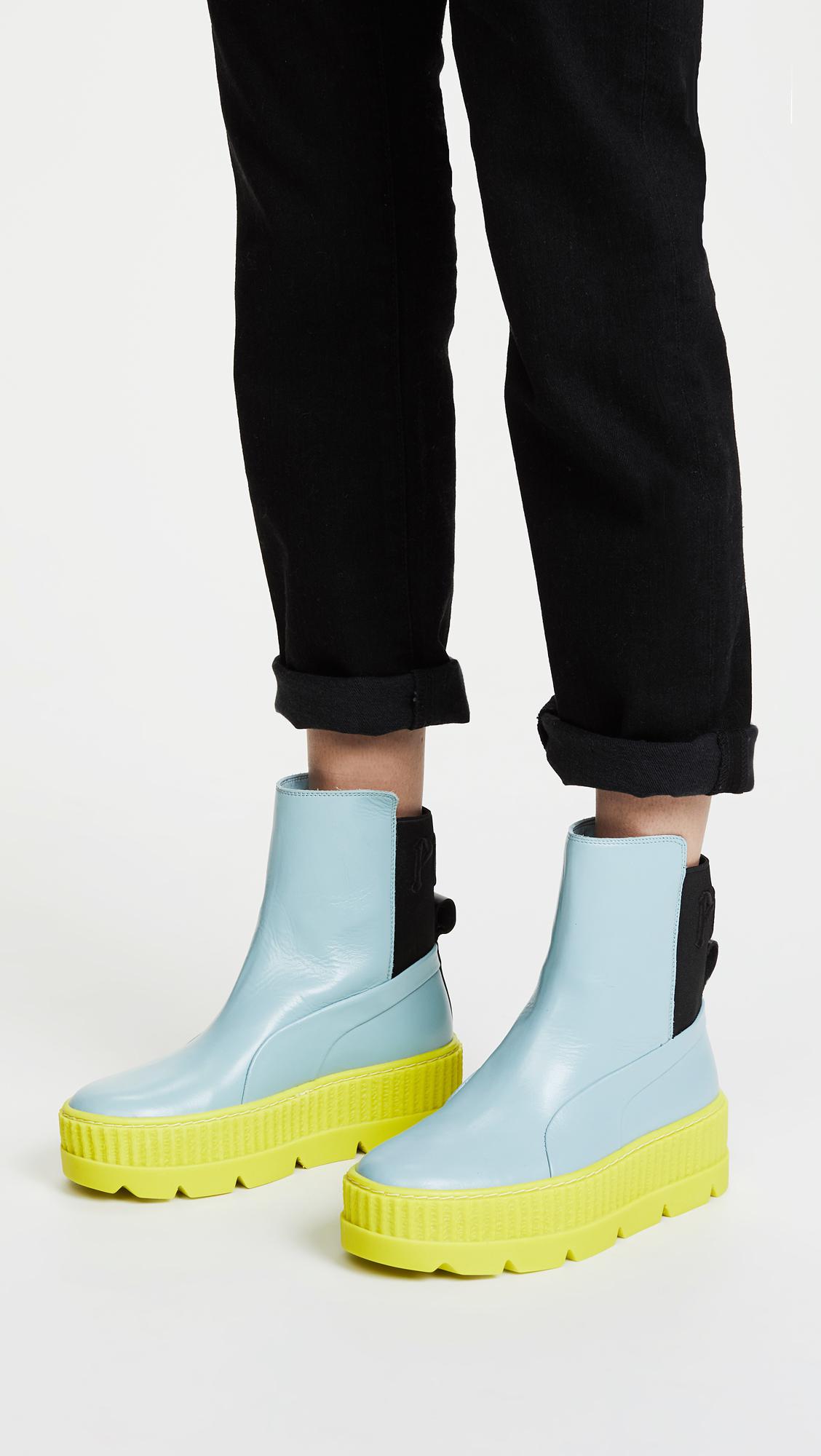 deugd eerlijk Zeeslak PUMA Fenty X Chelsea Sneaker Boots | Lyst