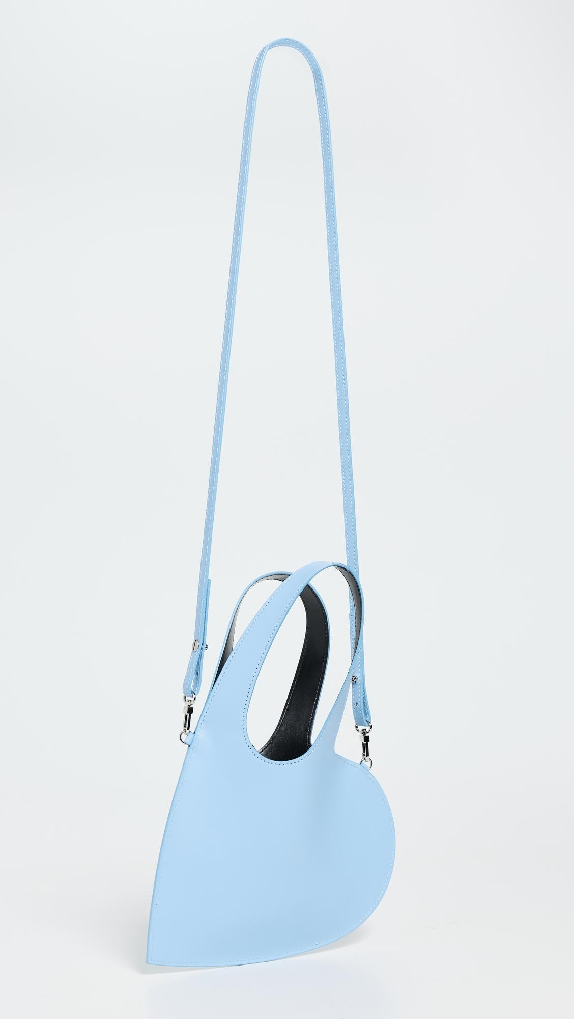 ショルダーバッグ・ポシェット Baby Heart Crossbody - Coperni - Leather - Blue Coperni Crossbody Baby Heart Tote Bag in Blue | Lyst