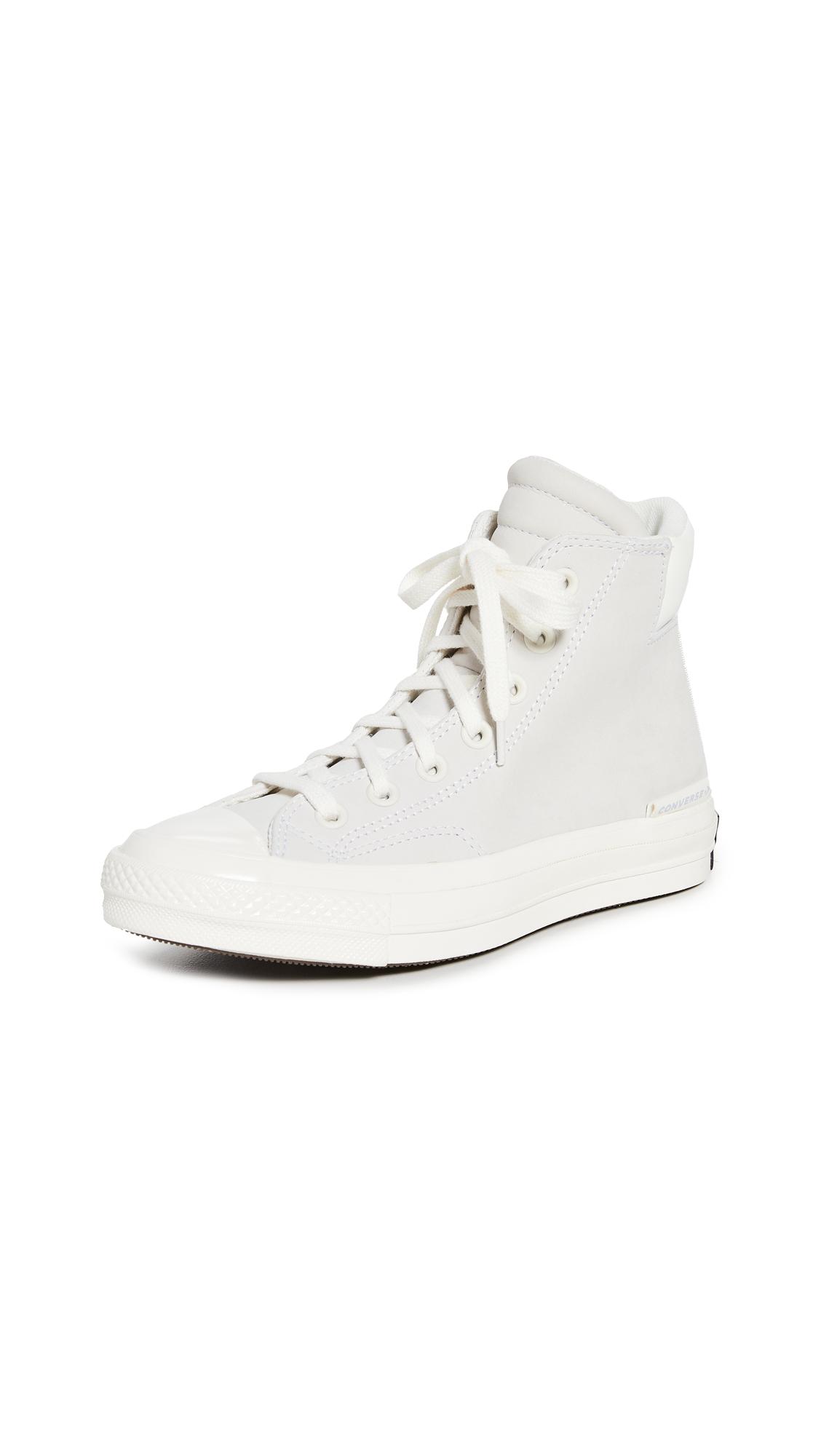 Converse Chuck 70 Padded Collar High Top Sneakers in White | Lyst