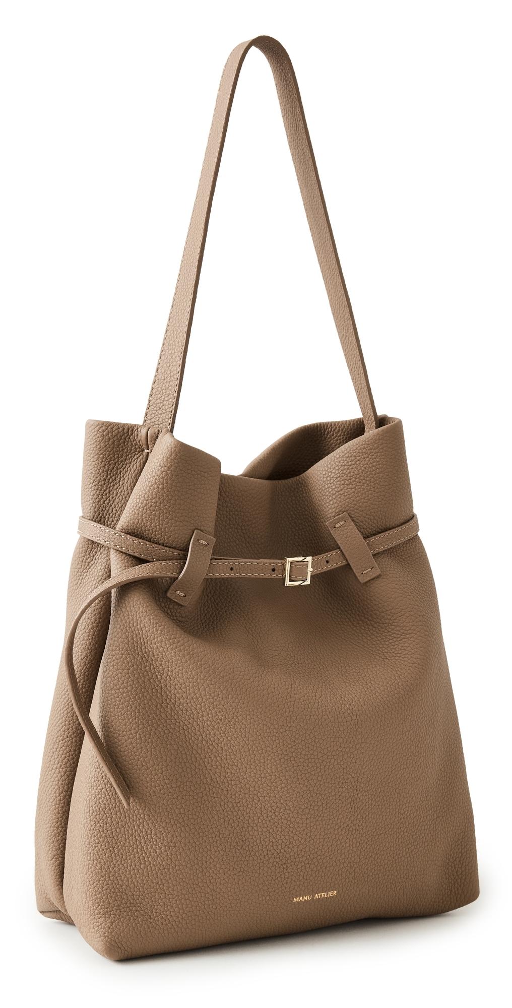 MANU Atelier Tote Du Jour in Brown | Lyst