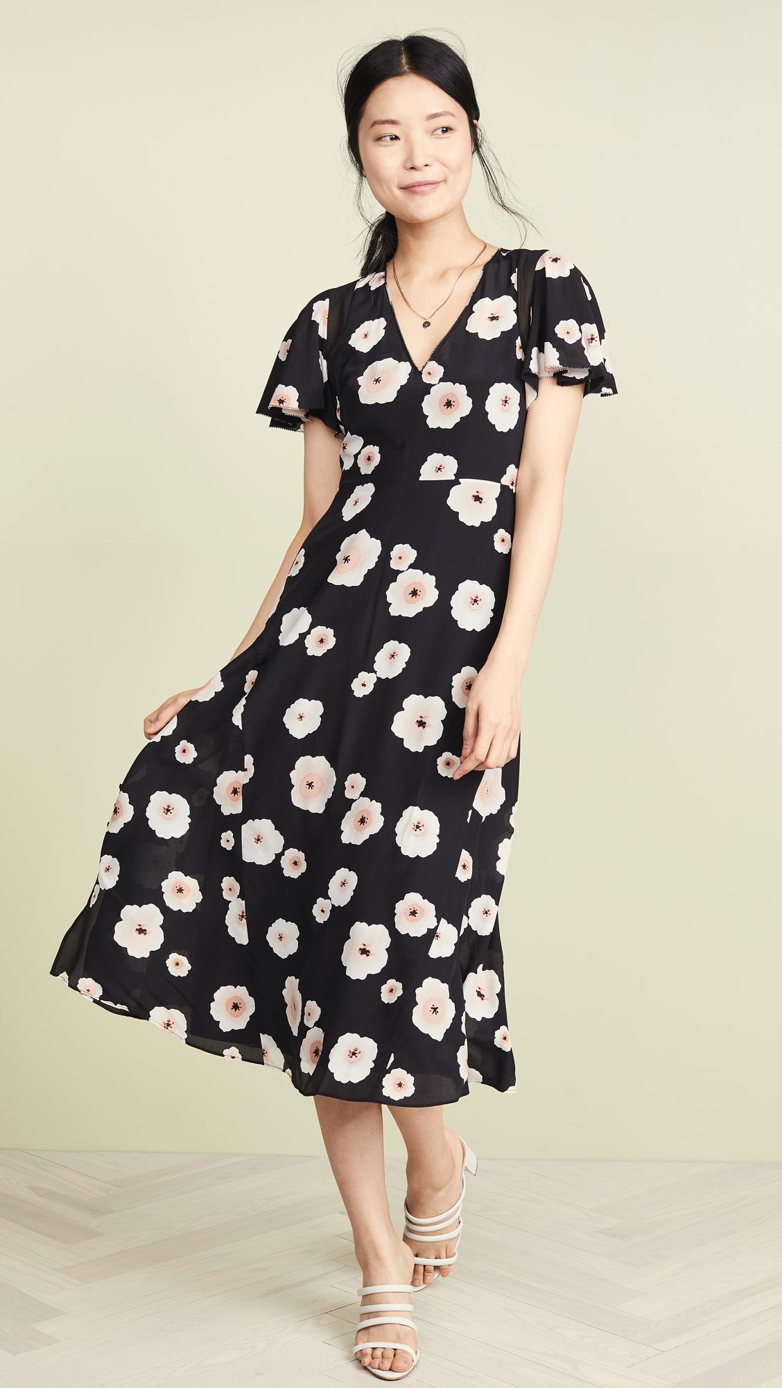 zameeka silk floral dress