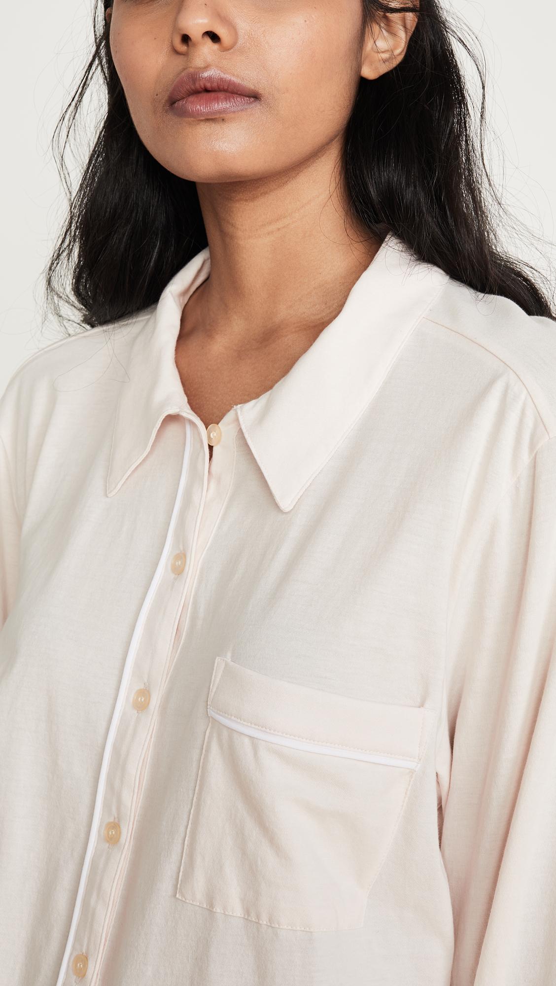 Skin Womens Paulina Long-Sleeve PJ Set