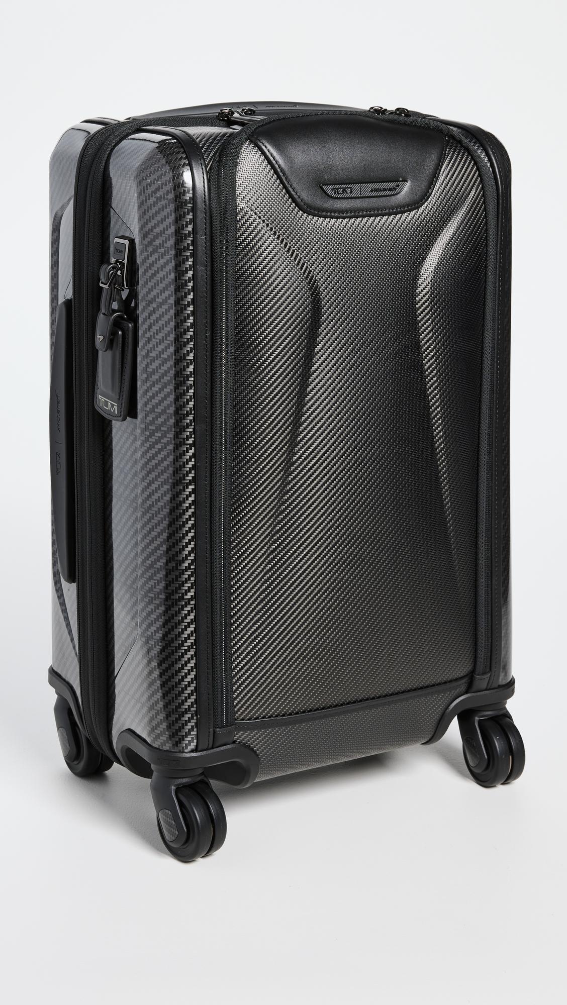 Tumi Aero International Expandable 4 Wheel Carry On Suitcase in Black
