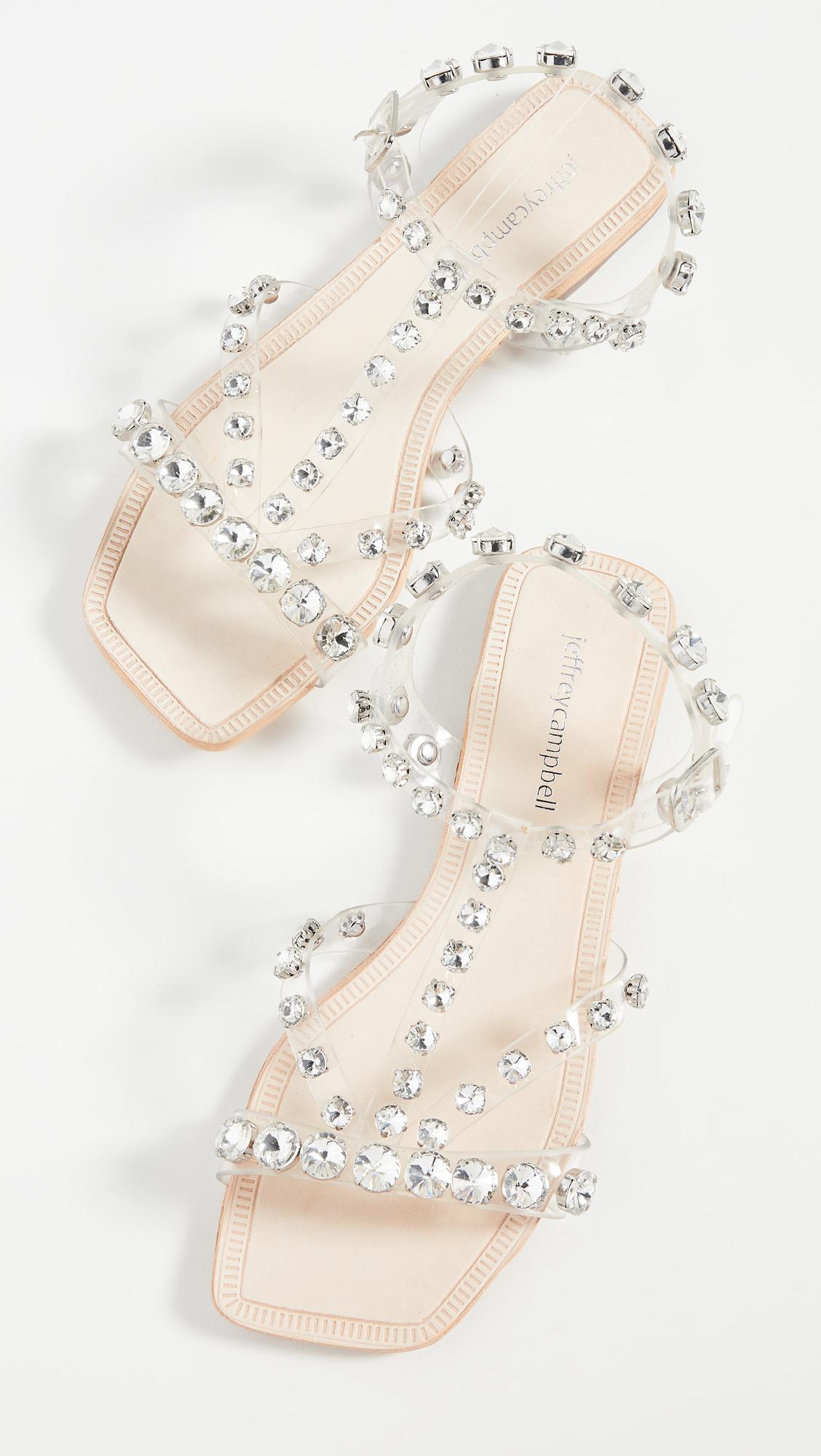 Jeffrey Campbell Rubber Amaryl Jv Sandals Lyst