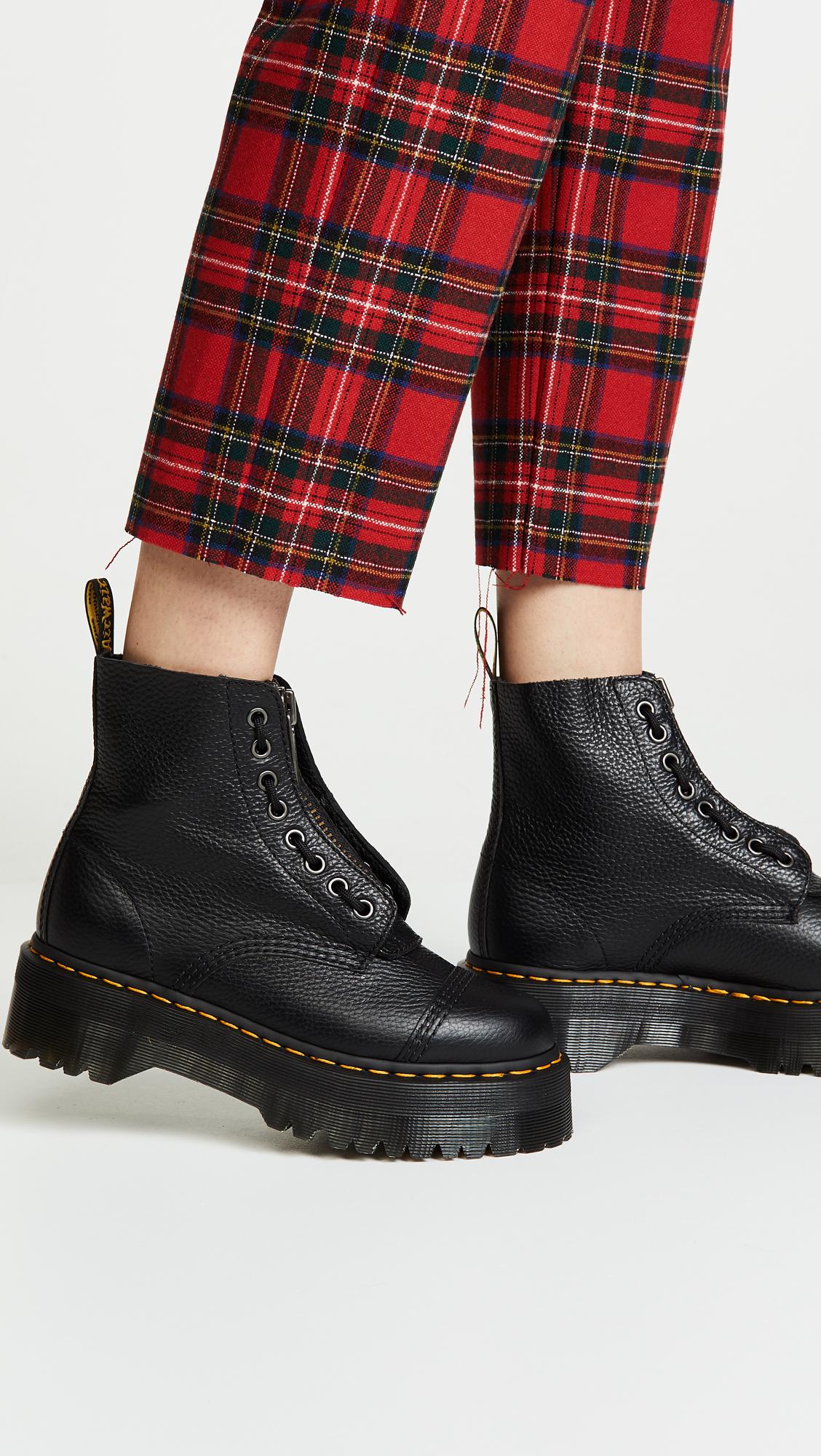 dr martens sinclair black smooth