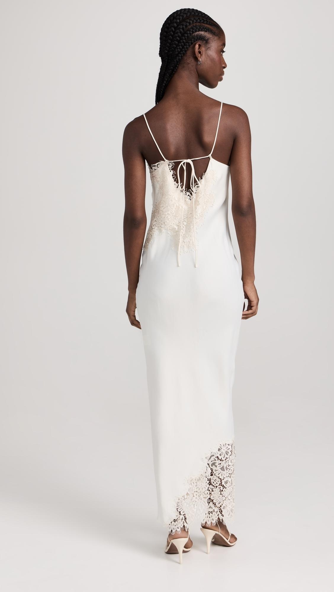 Rohe Lace Camisole Dress in White | Lyst