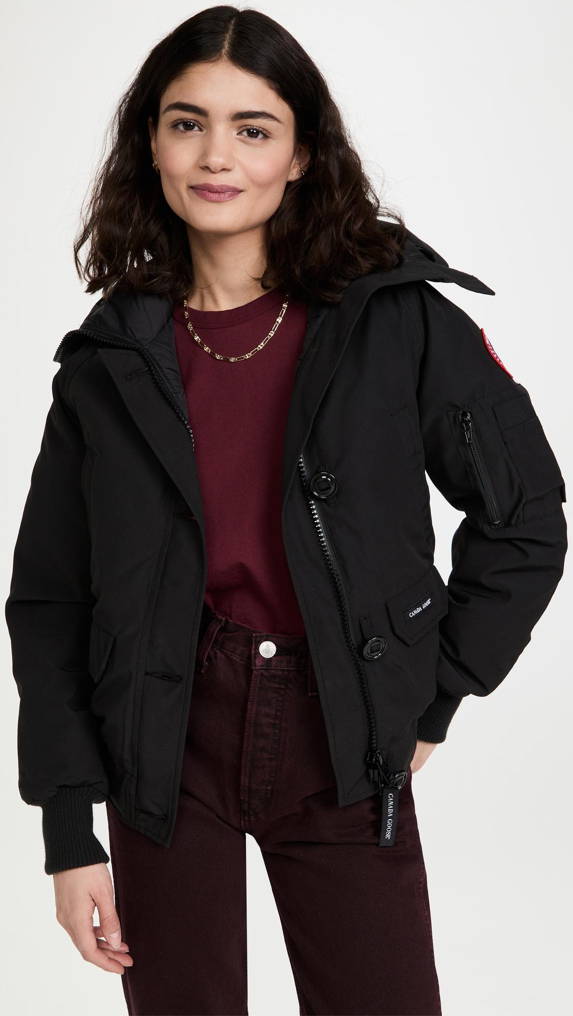canada goose coat womens red
