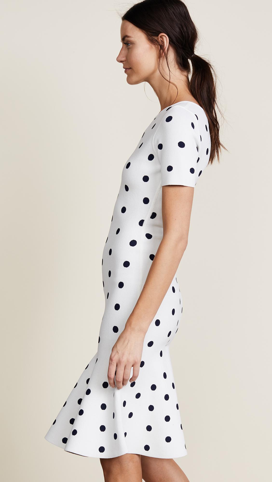 milly polka dot mermaid dress