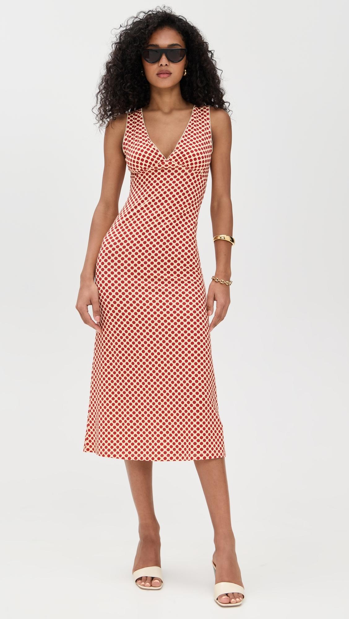 bodycon lace midi dress TA3 Seamed Lushy Midi Dress - Lace Garnet - L main image 1