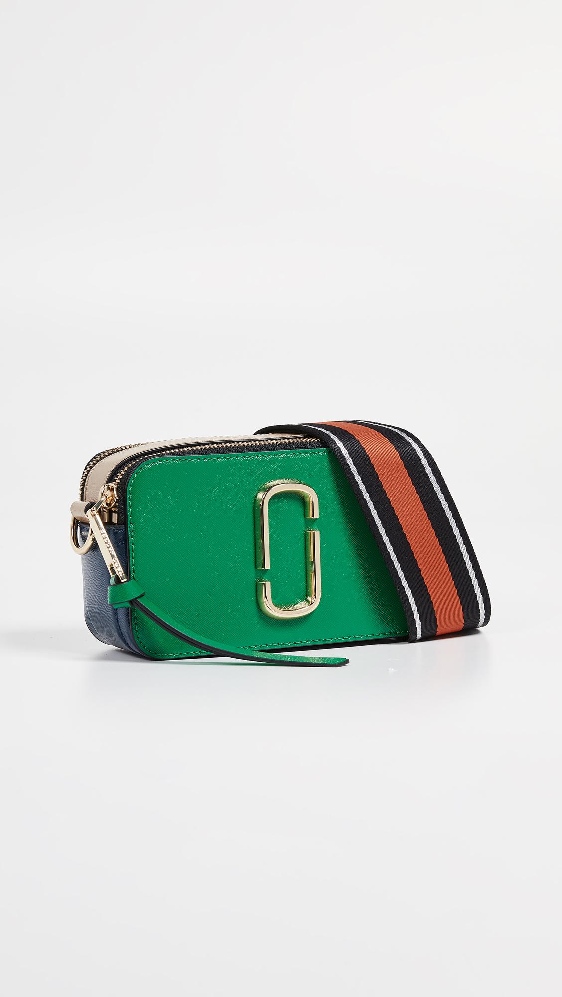 Marc Jacobs Snapshot Camera Bag In Ecru Olive Multi | ModeSens