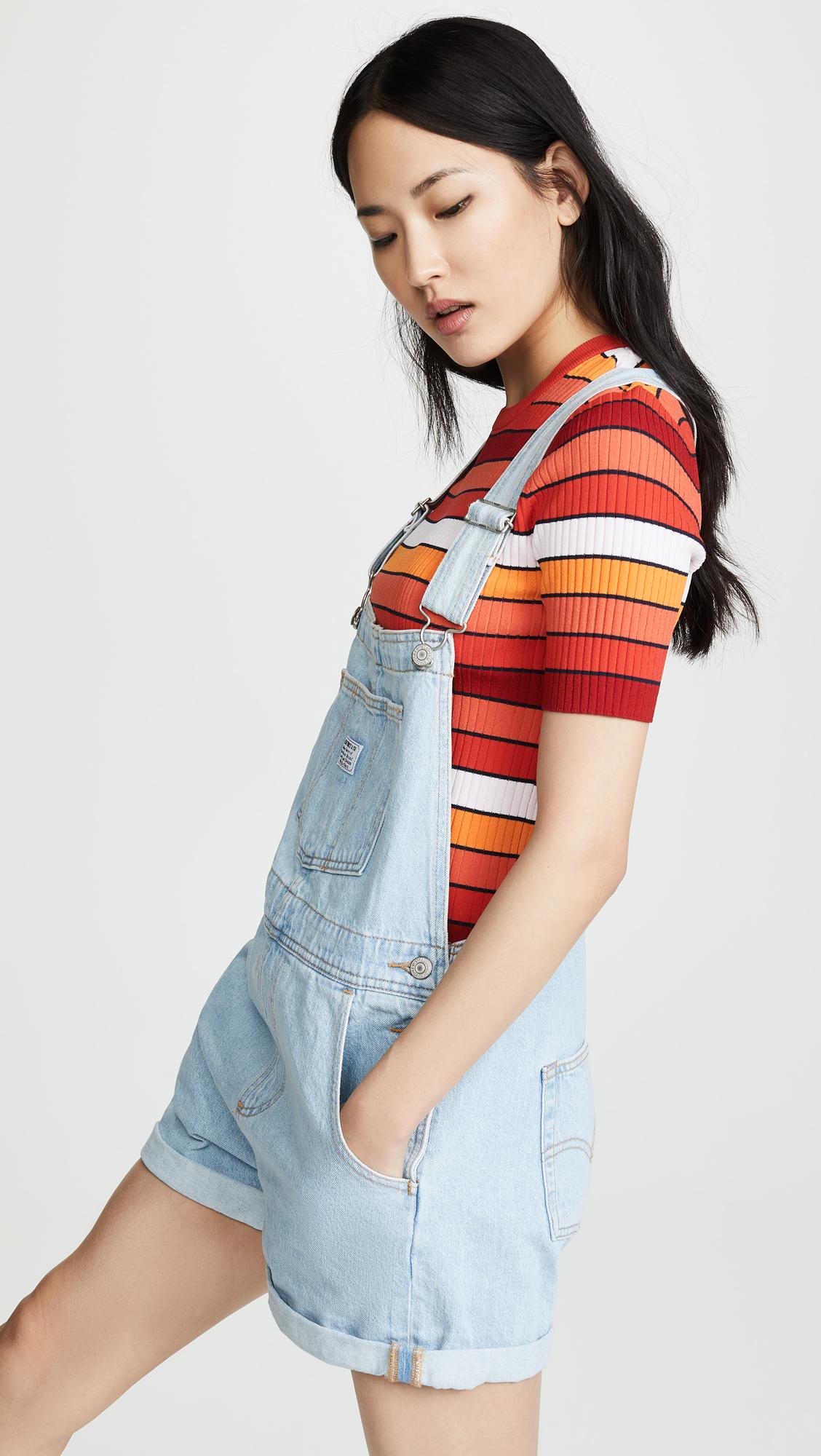 levis short and sweet vintage overall