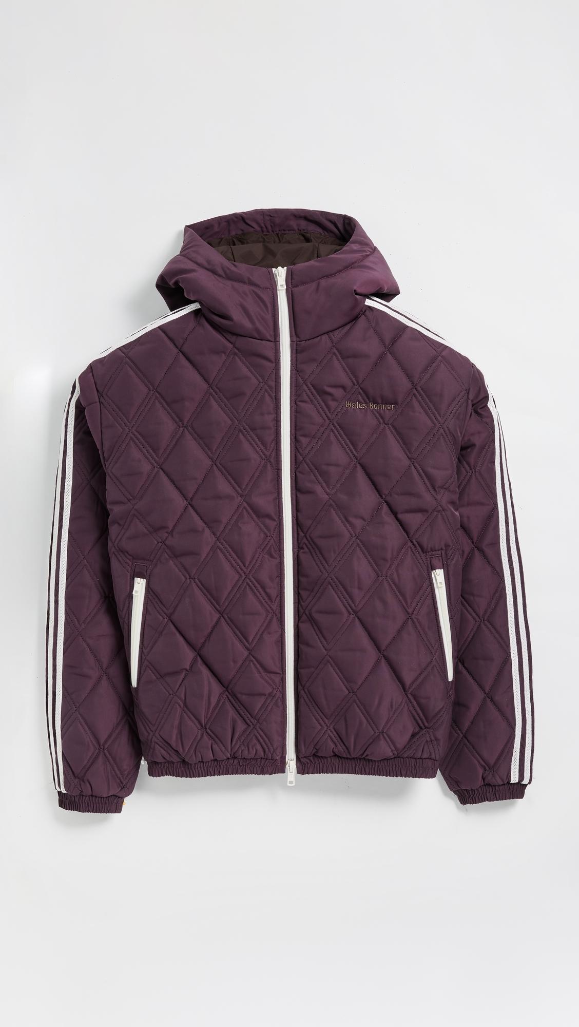 adidas Quilted Jacket in Purple Lyst Canada