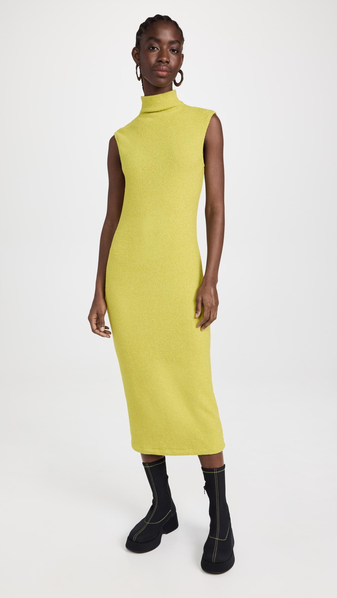 Enza Costa Sleeveless Turtleneck Dress Lyst